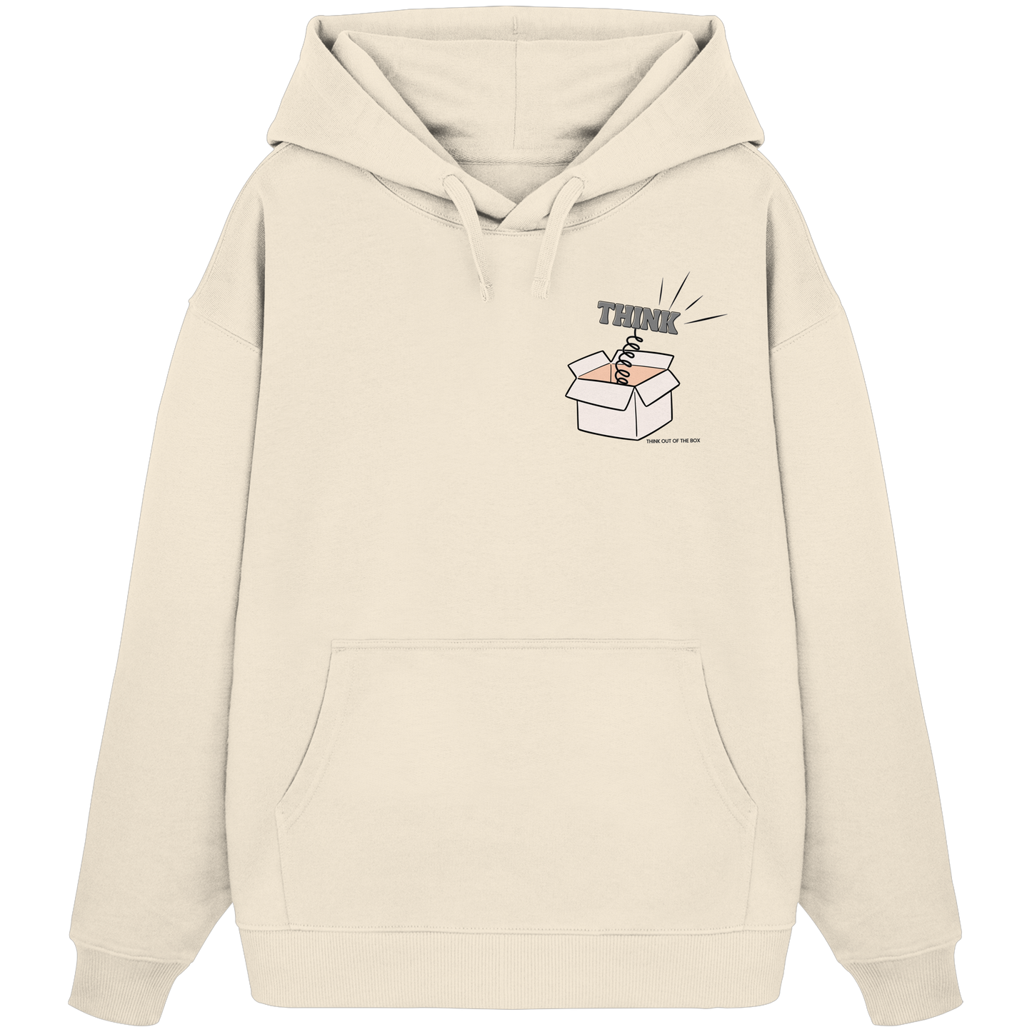 THINK! - Organic Oversized Hoodie