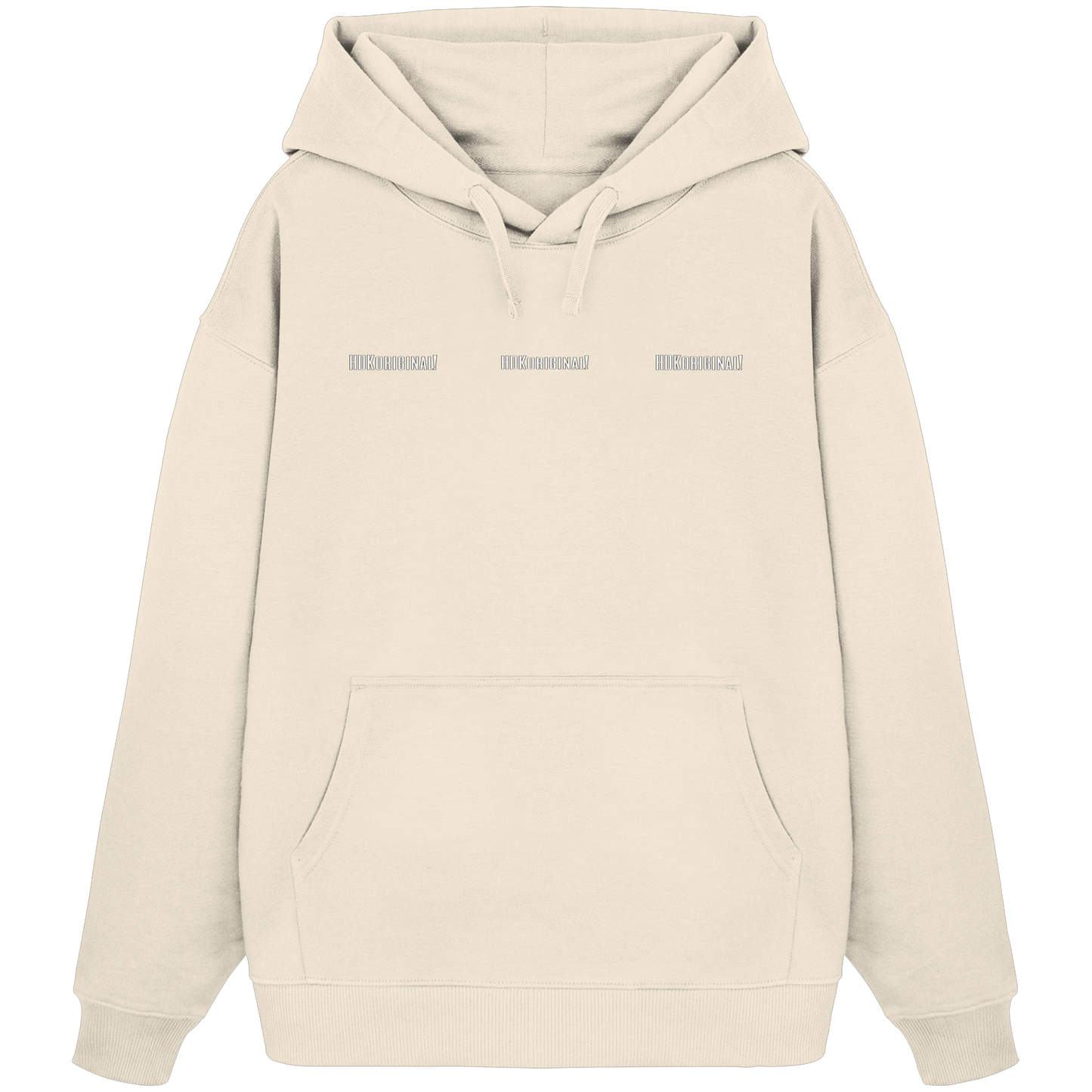 HDKORIGINALHOCH3! - Organic Oversize Hoodie