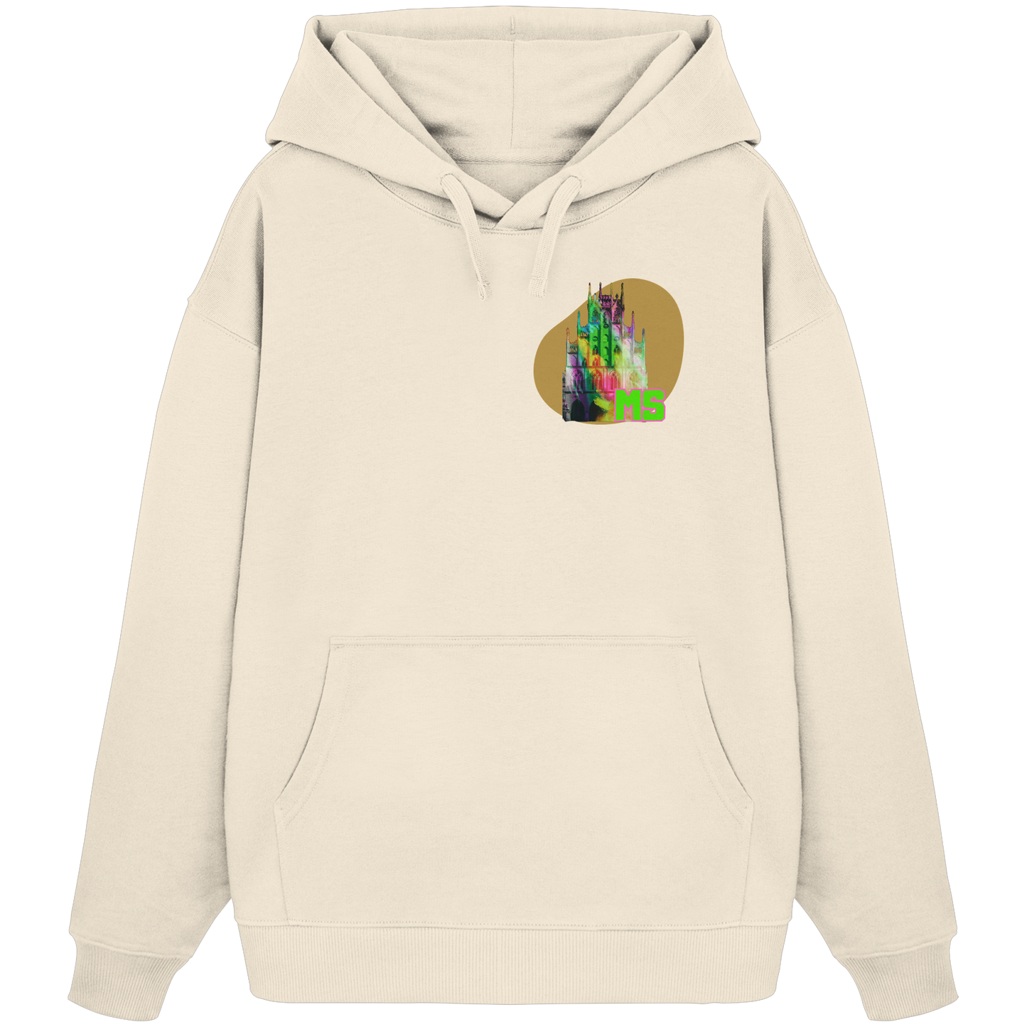 COLORFULTOWNHALL! - Organic Oversize Hoodie