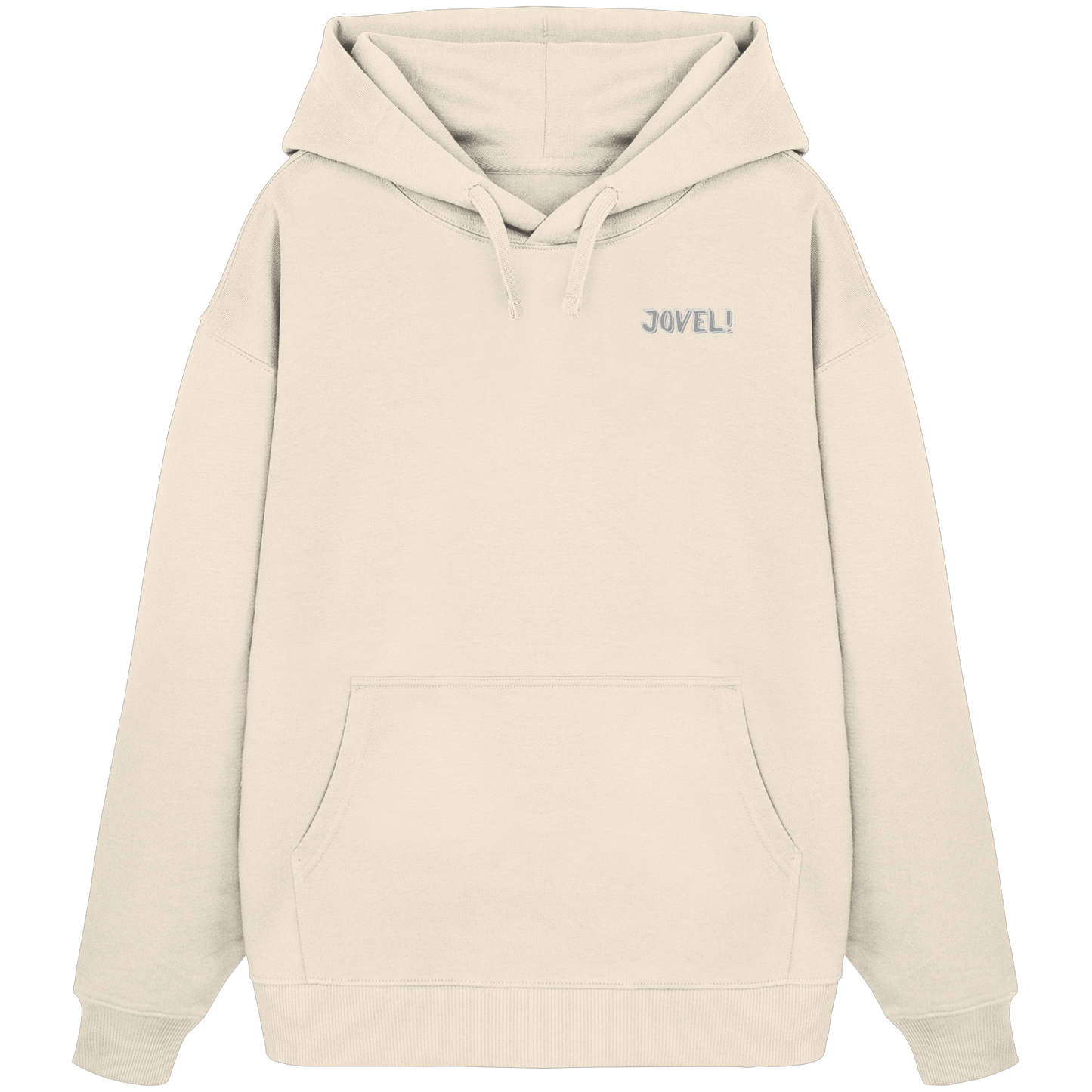 JOVEL! (Embroidery) - Organic Oversize Hoodie