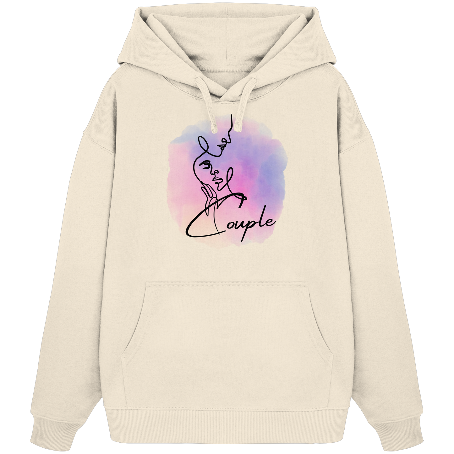 COUPLELINES! - Organic Oversized Hoodie