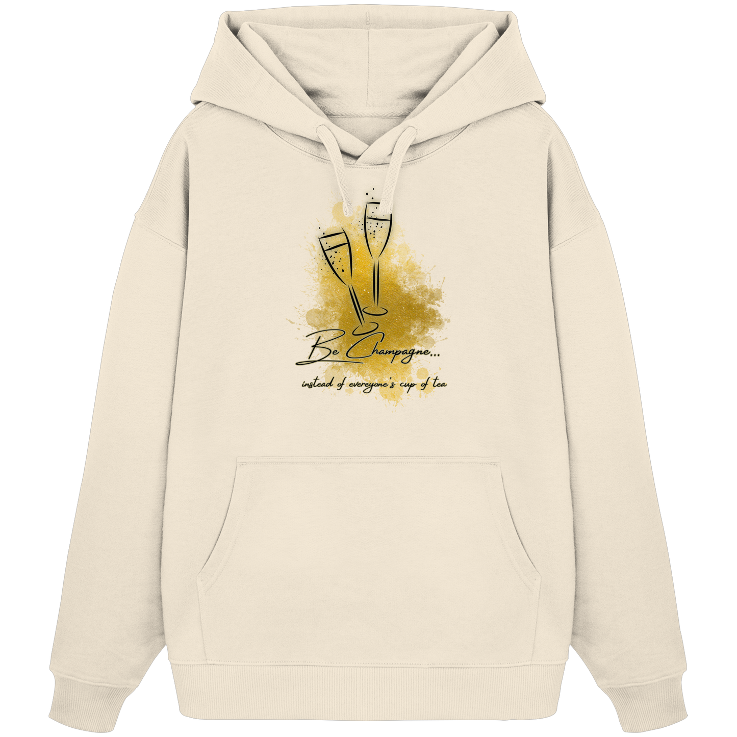 CHAMPAGNE! - Organic Oversize Hoodie
