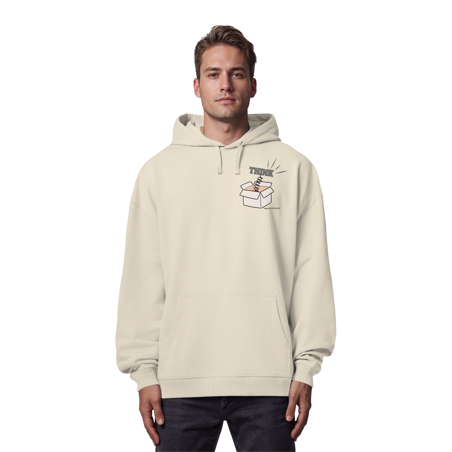 THINK! - Organic Oversized Hoodie