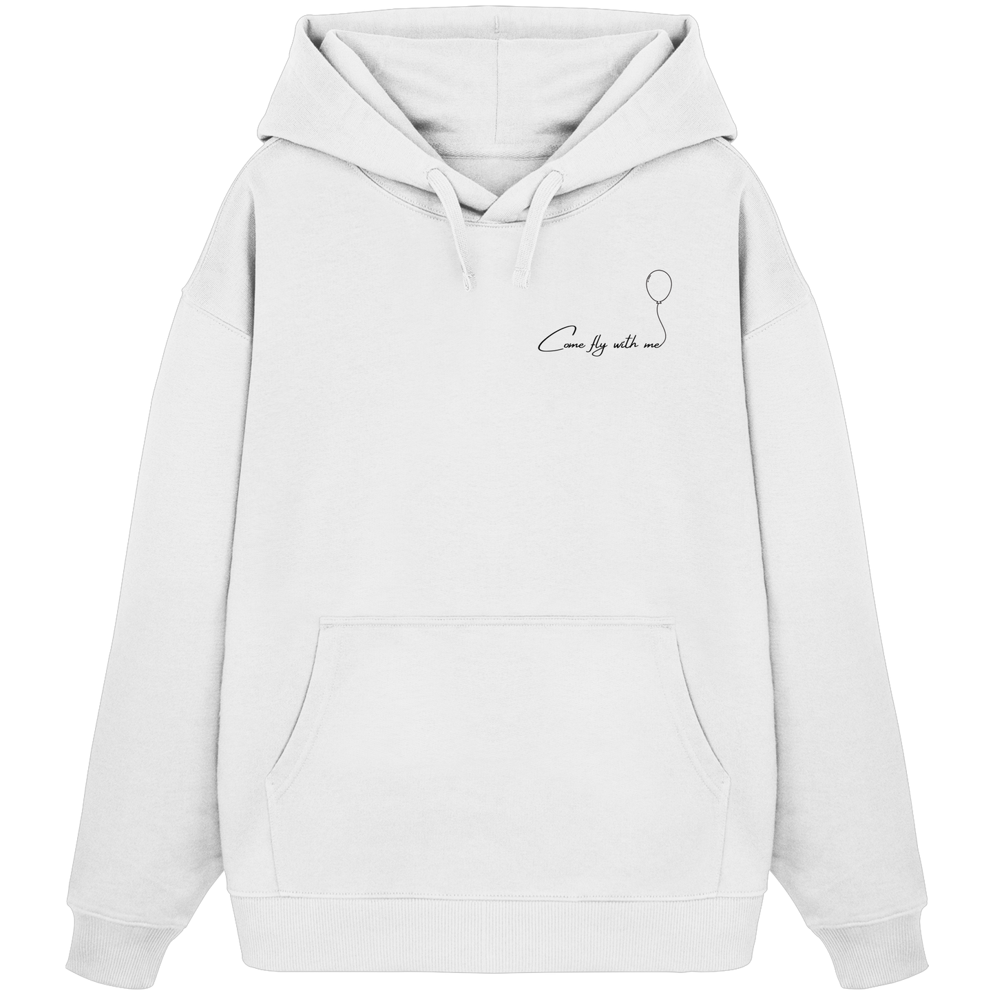 COMEFLYWITHME! - Organic Oversized Hoodie