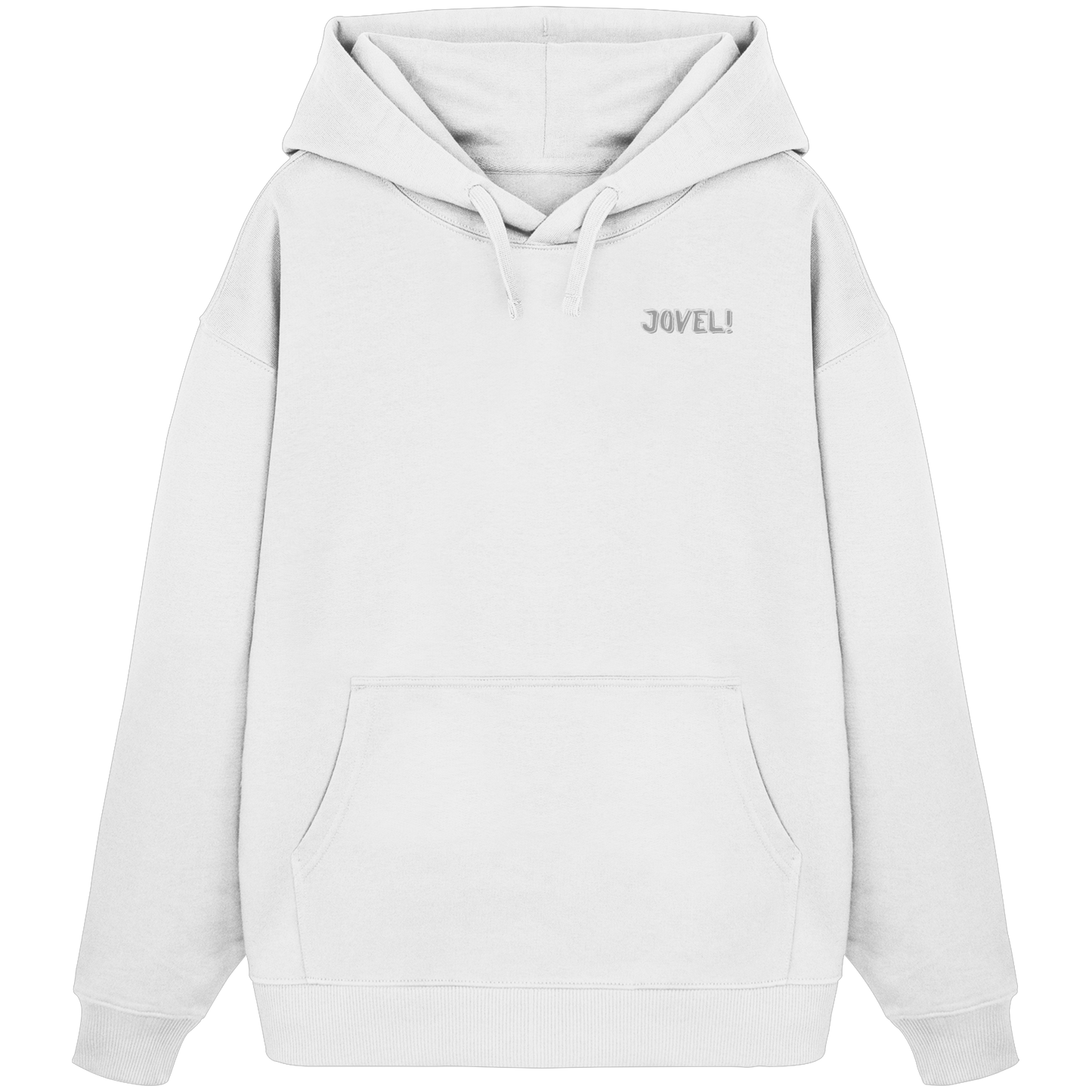 JOVEL! (Embroidery) - Organic Oversize Hoodie
