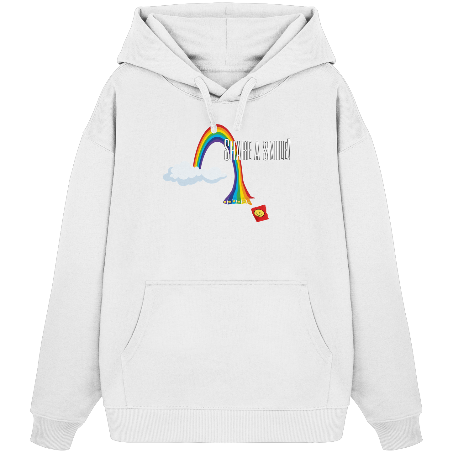 SHAREASMILE! - Organic Oversize Hoodie