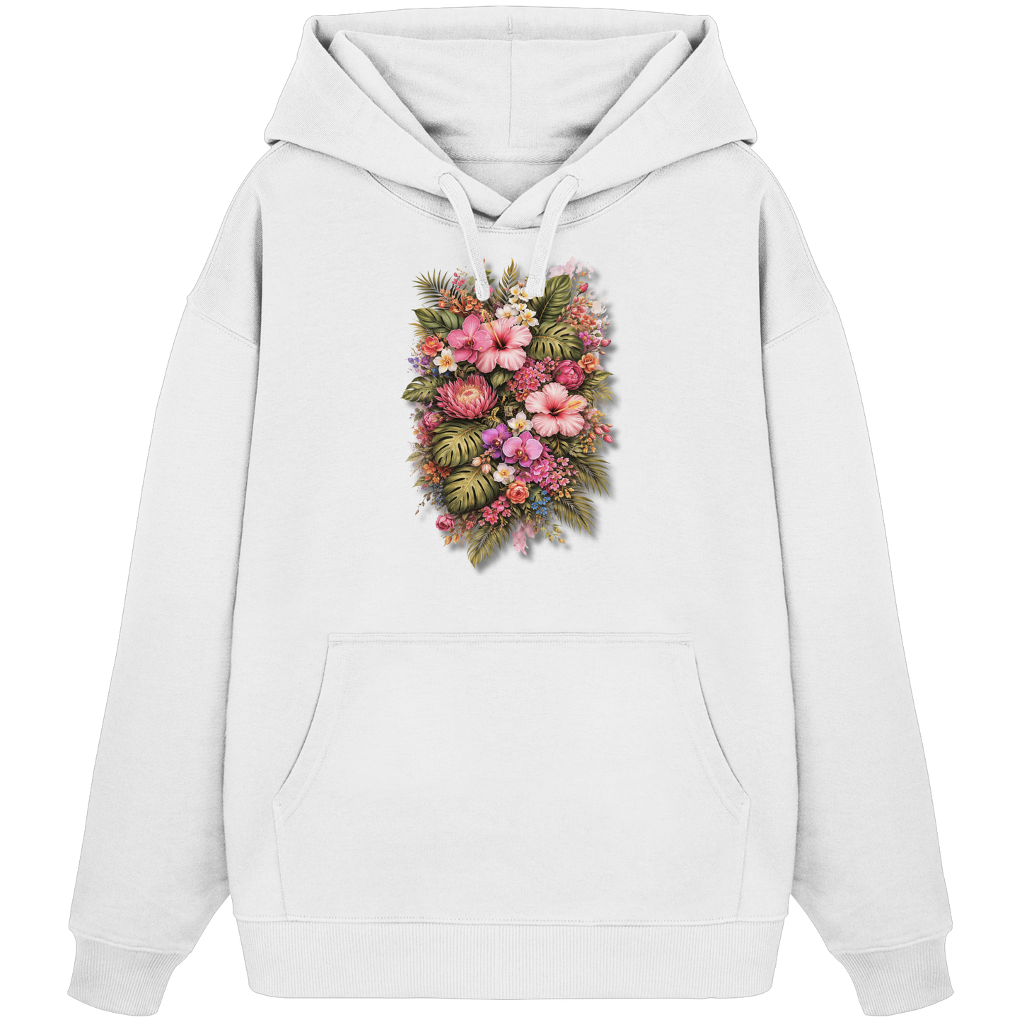 FLOWER POWER! - Organic Oversize Hoodie