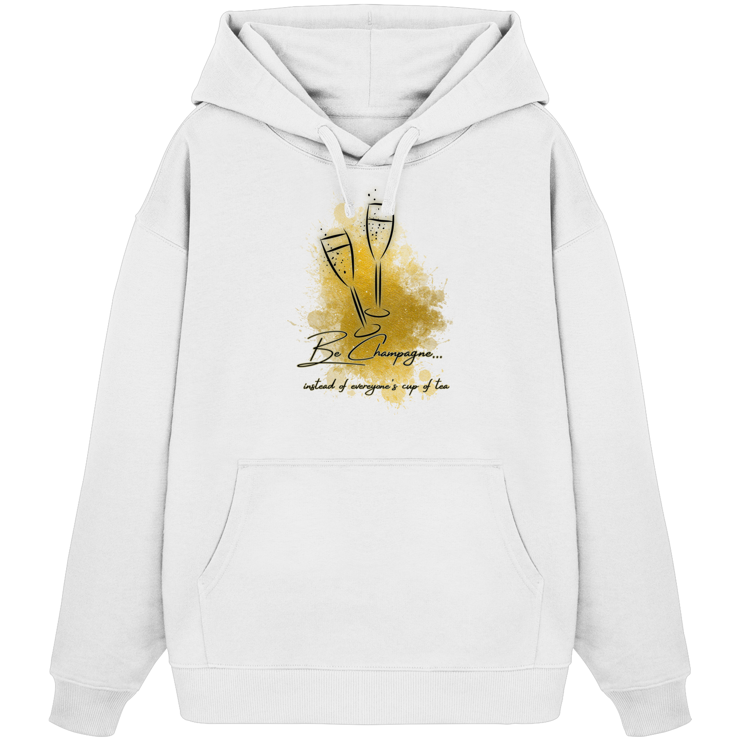 CHAMPAGNE! - Organic Oversize Hoodie