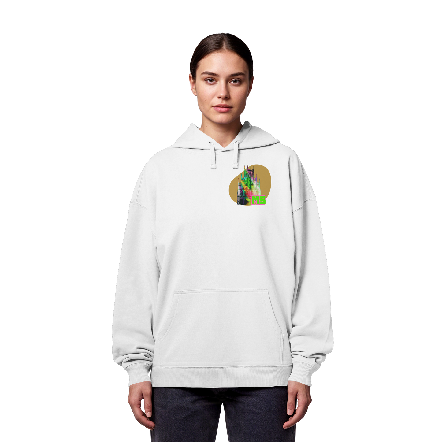 COLORFULTOWNHALL! - Organic Oversize Hoodie