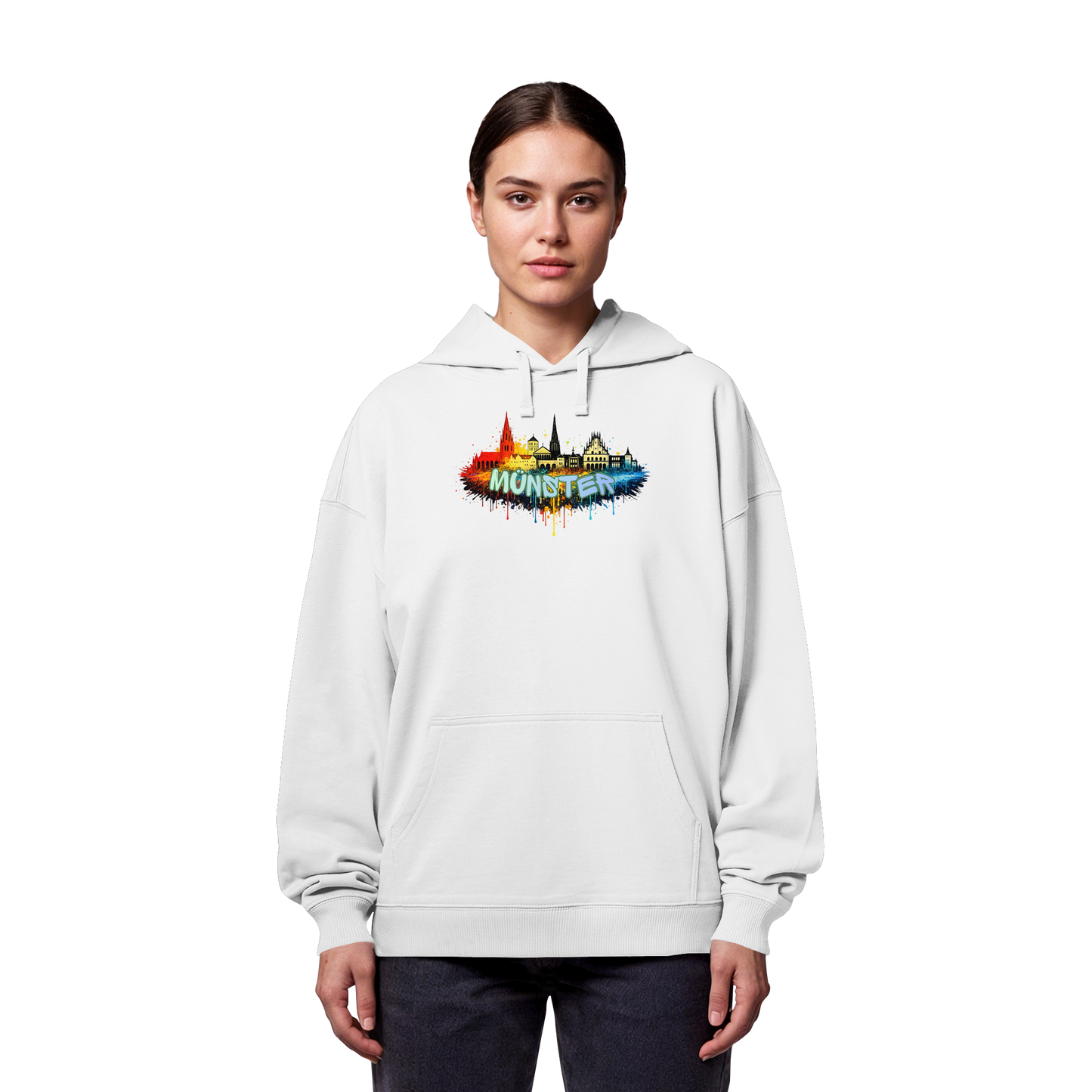 MÜNSTERSPRAY! - Organic Oversize Hoodie