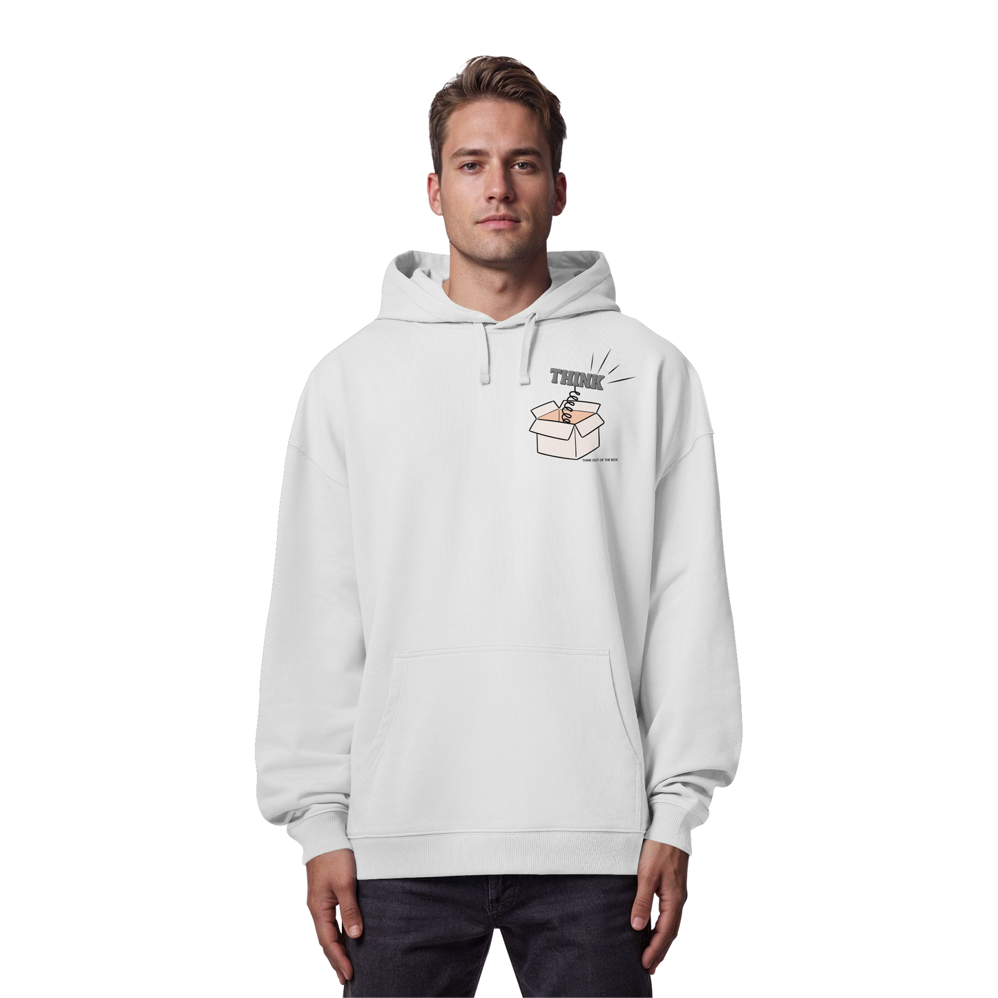 THINK! - Organic Oversized Hoodie