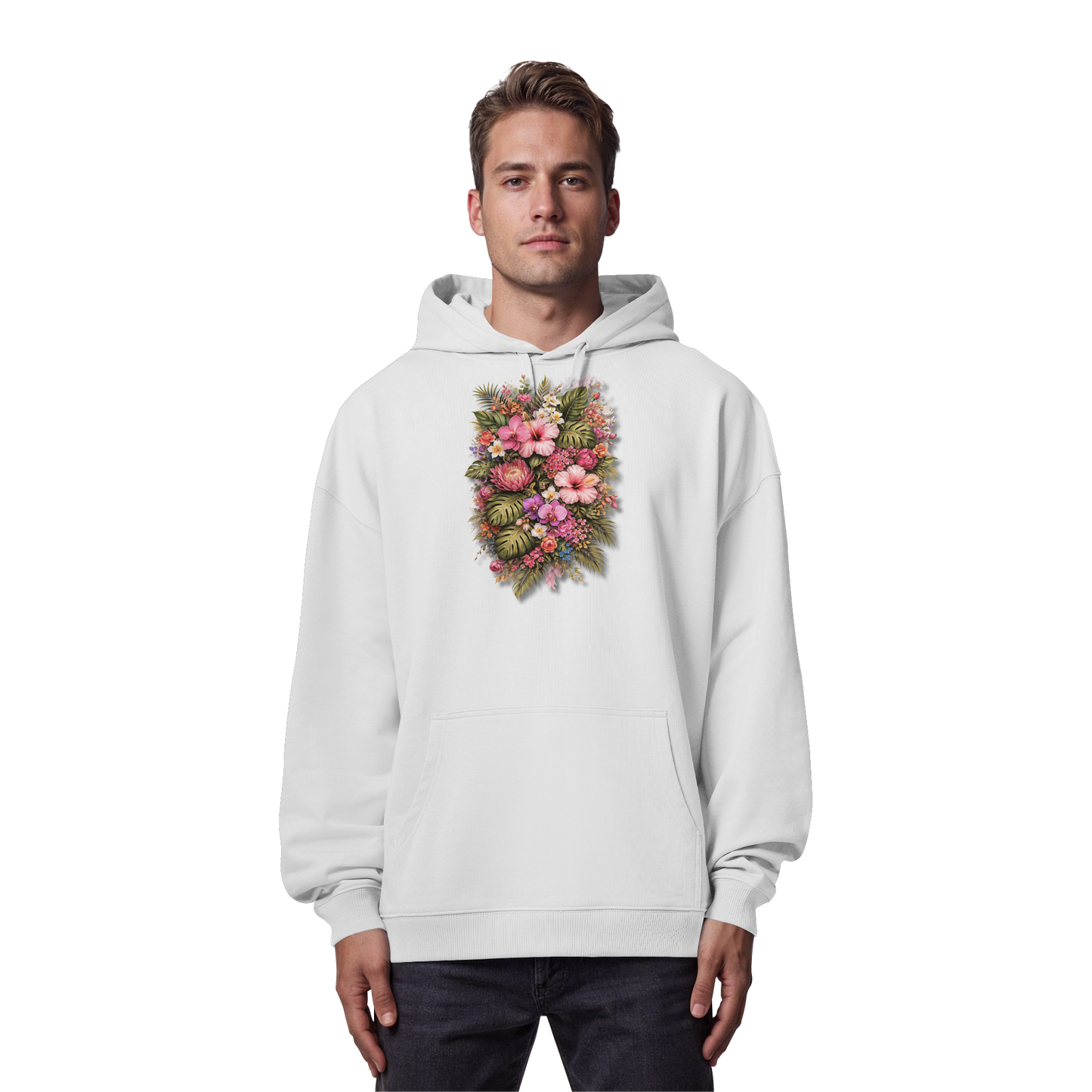 FLOWER POWER! - Organic Oversize Hoodie