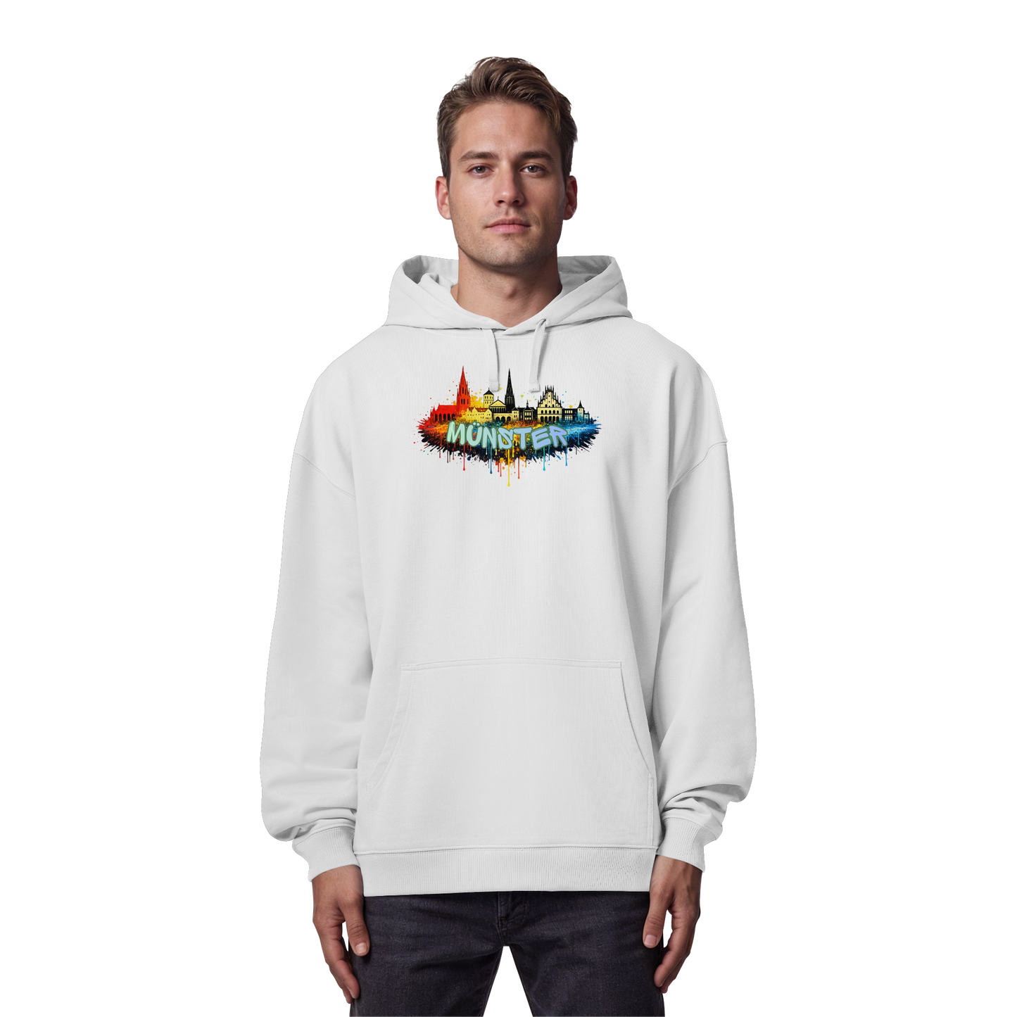MÜNSTERSPRAY! - Organic Oversize Hoodie