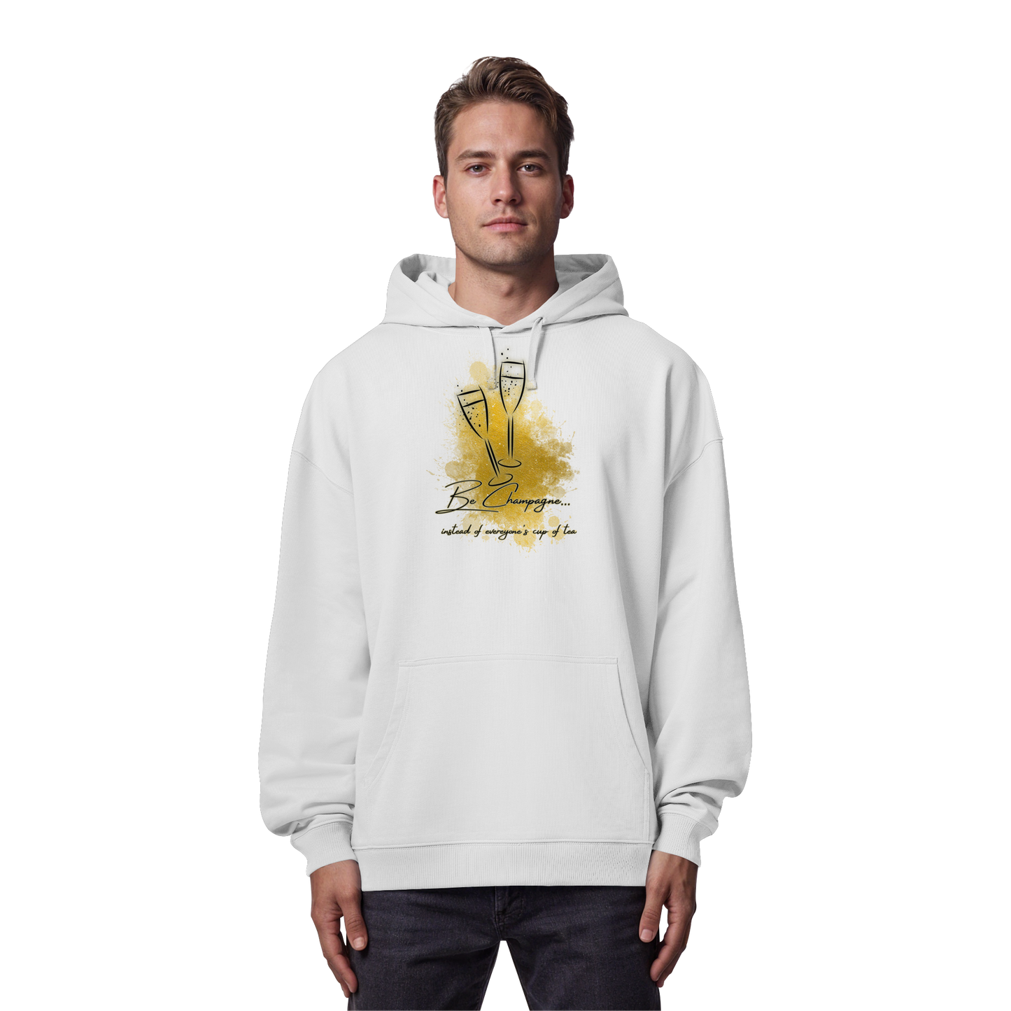 CHAMPAGNE! - Organic Oversize Hoodie