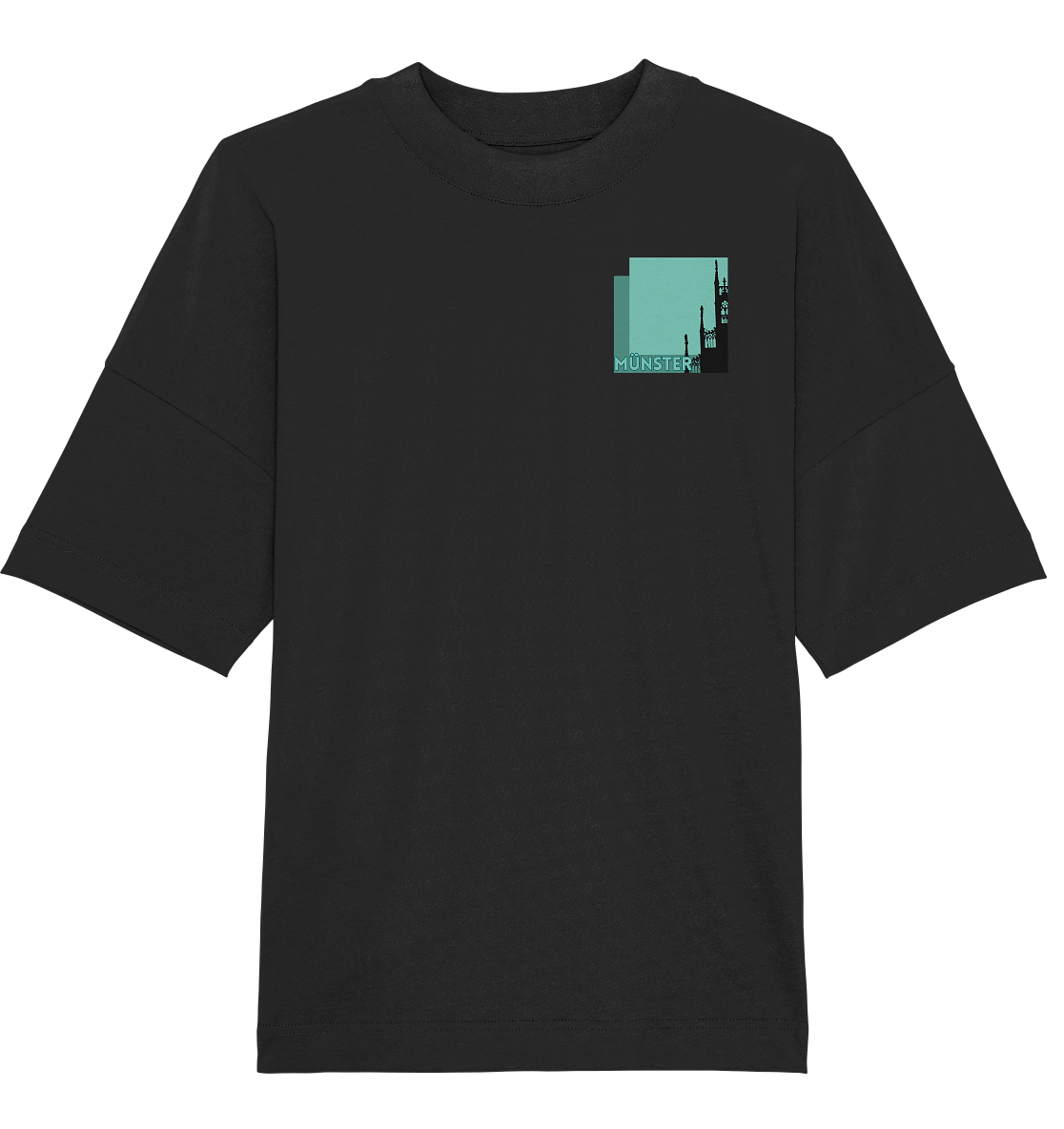 MÜNSTER SILHOUETTE! - Organic Oversize Shirt