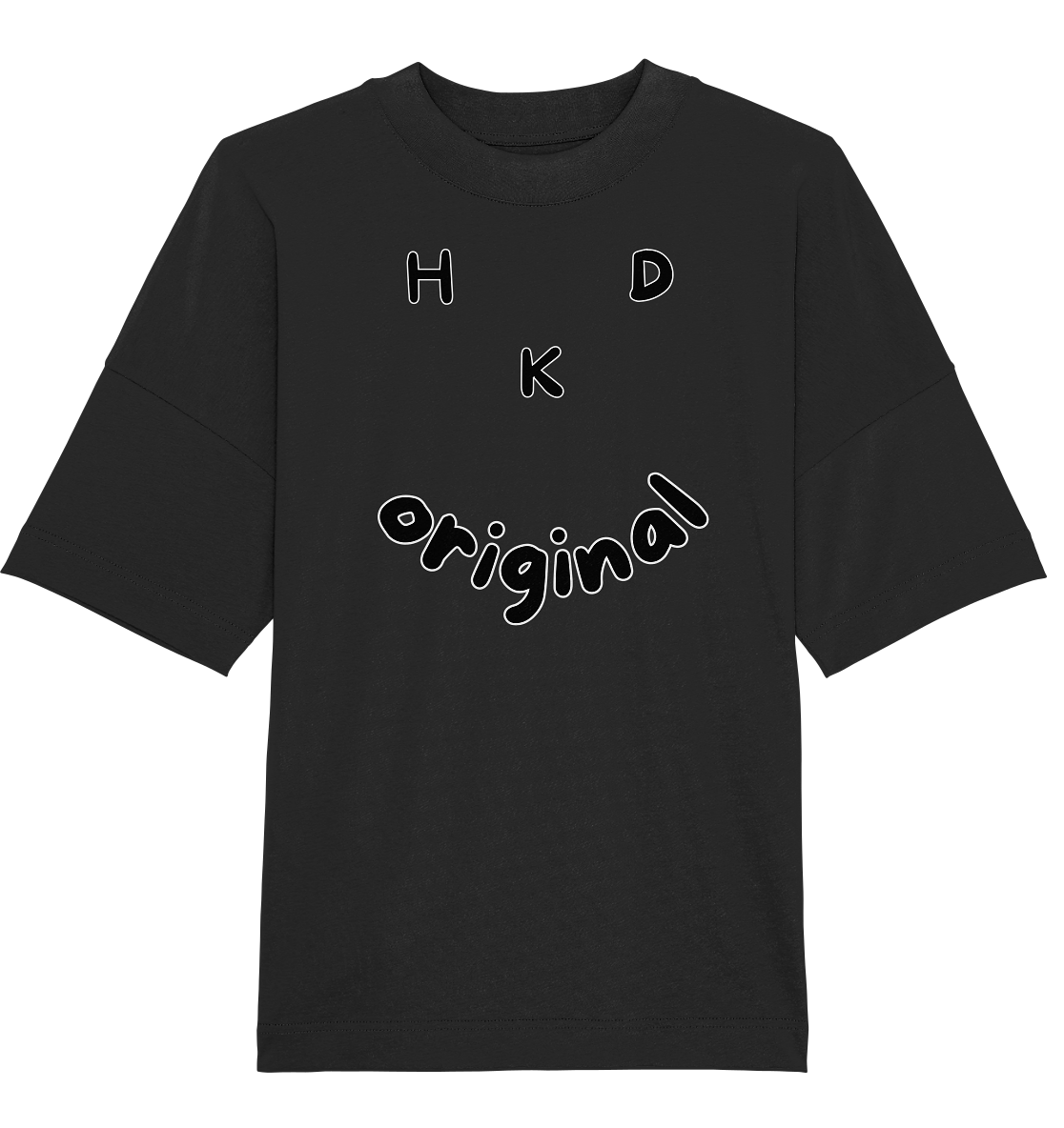 HDKORIGINALSMILE! - Organic Oversize Shirt