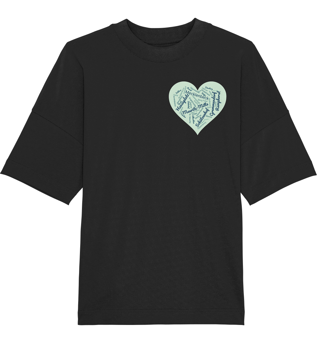 MÜNSTERHEART! - Organic Oversize Shirt