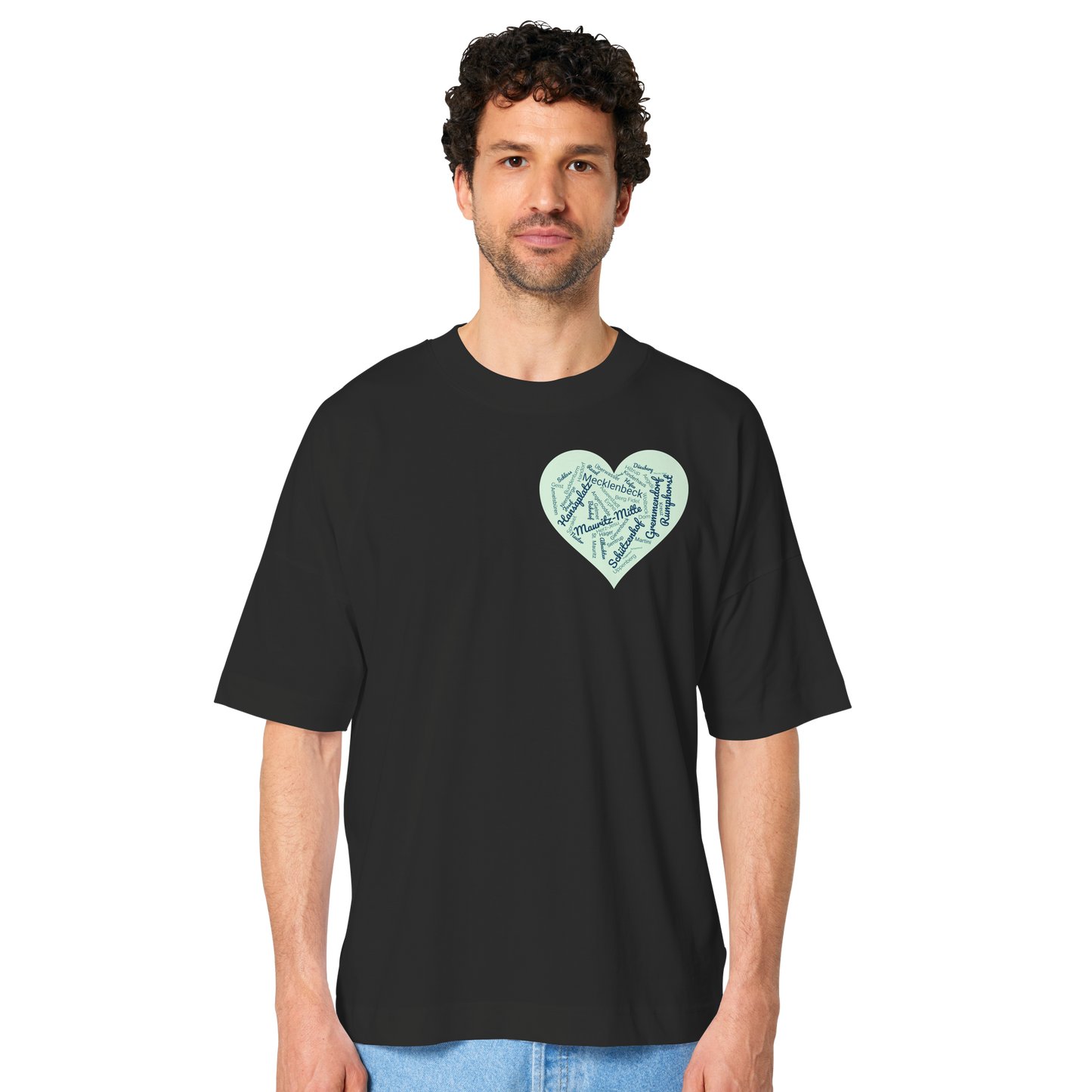 MÜNSTERHEART! - Organic Oversize Shirt