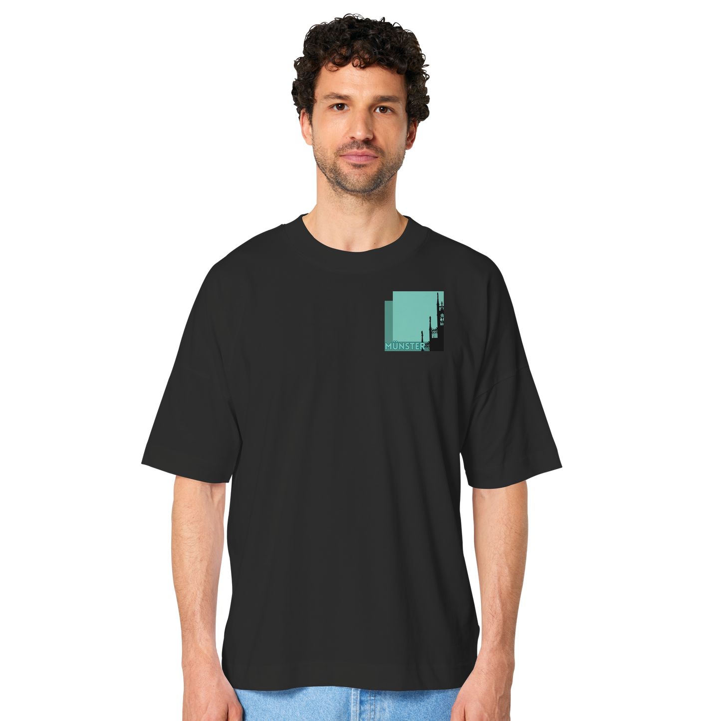 MÜNSTER SILHOUETTE! - Organic Oversize Shirt