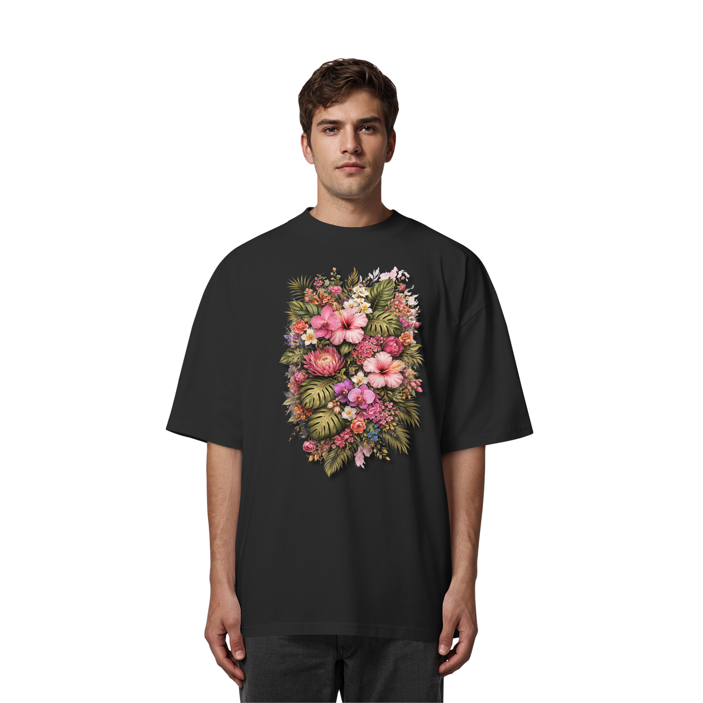 FLOWERPOWER! - Organic Oversize Shirt