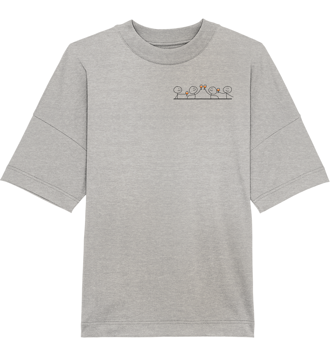 CREWLOVE! - Organic Oversize Shirt