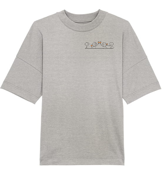 CREWLOVE! (Embroidered) - Organic Oversized T-Shirt