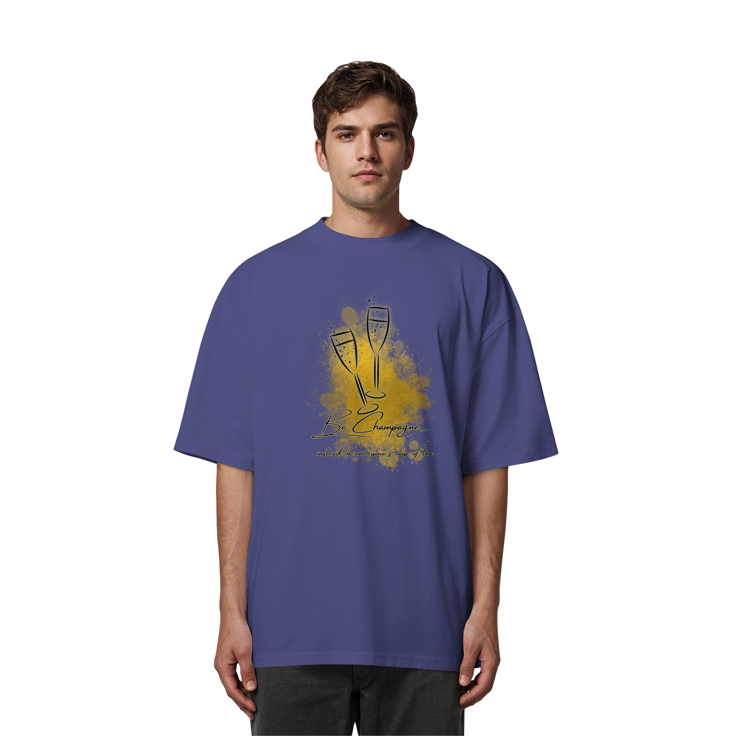 CHAMPAGNE! - Organic Oversize T-Shirt