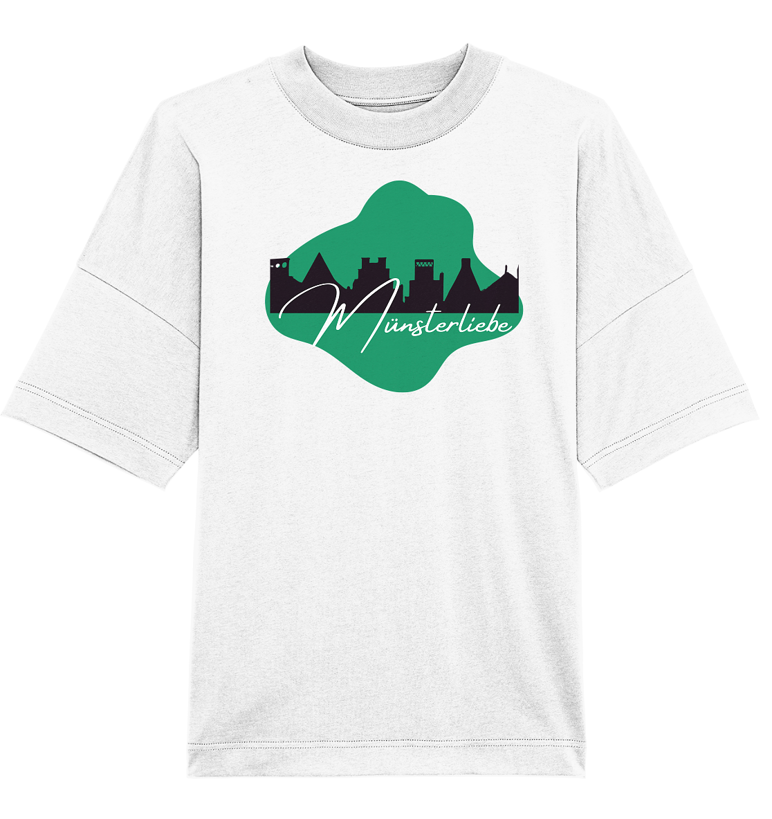 SKYLINEMÜNSTERLIEBE! - Organic Oversize Shirt