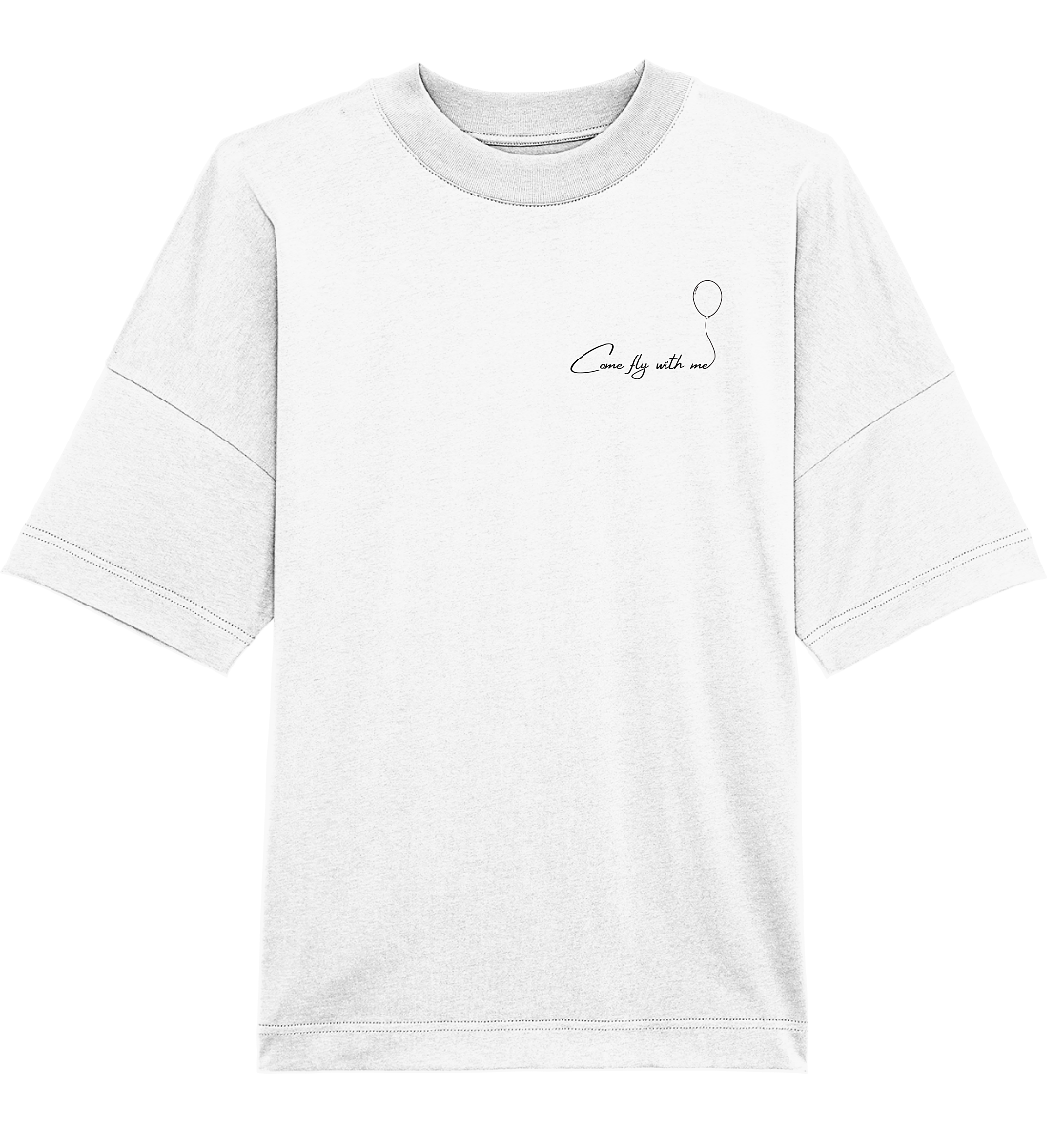COMEFLYWITHME! - Organic Oversize Shirt