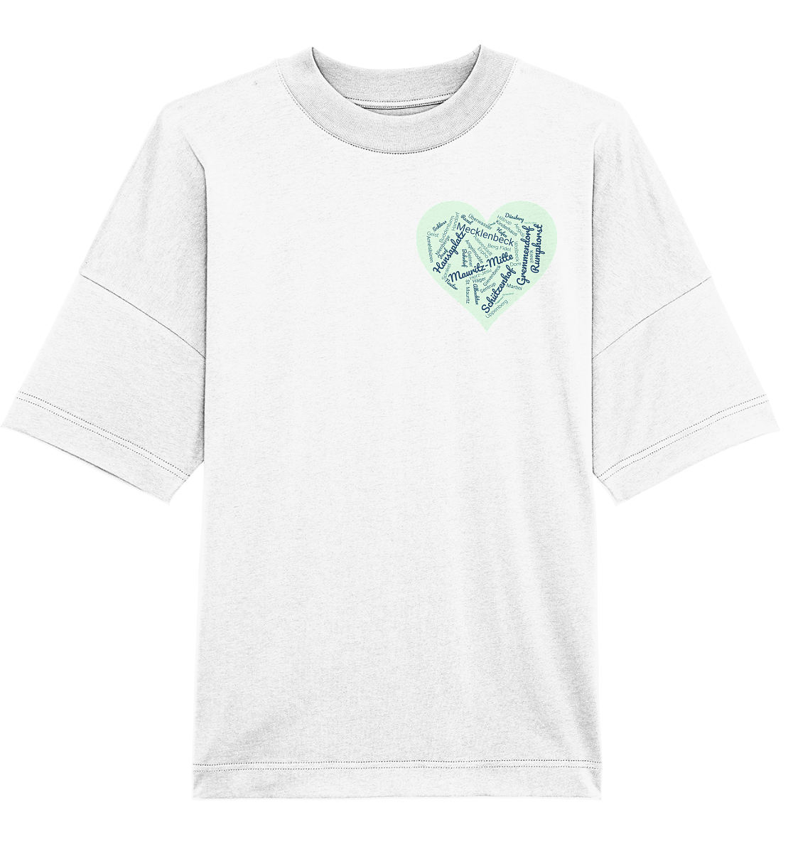 MÜNSTERHEART! - Organic Oversize Shirt