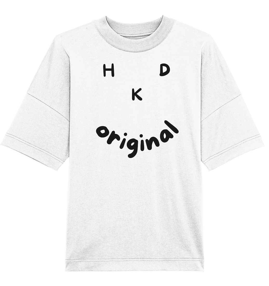 HDKORIGINALSMILE! - Organic Oversize Shirt