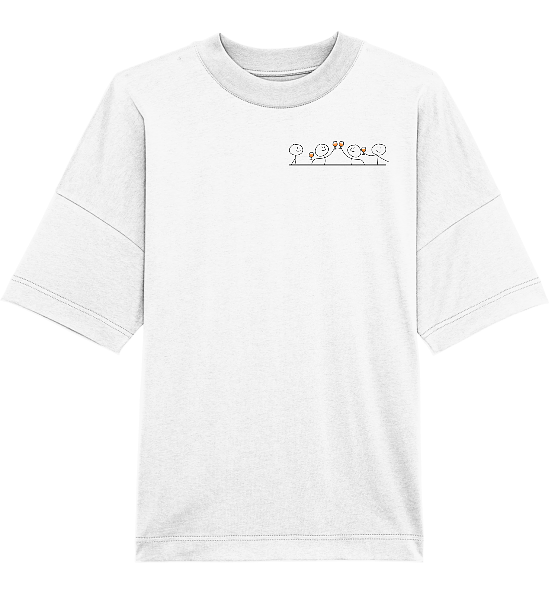 CREWLOVE! (Embroidered) - Organic Oversized T-Shirt