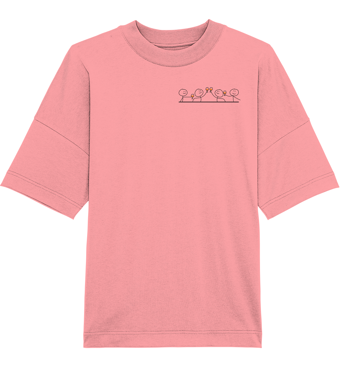 CREWLOVE! - Organic Oversize Shirt