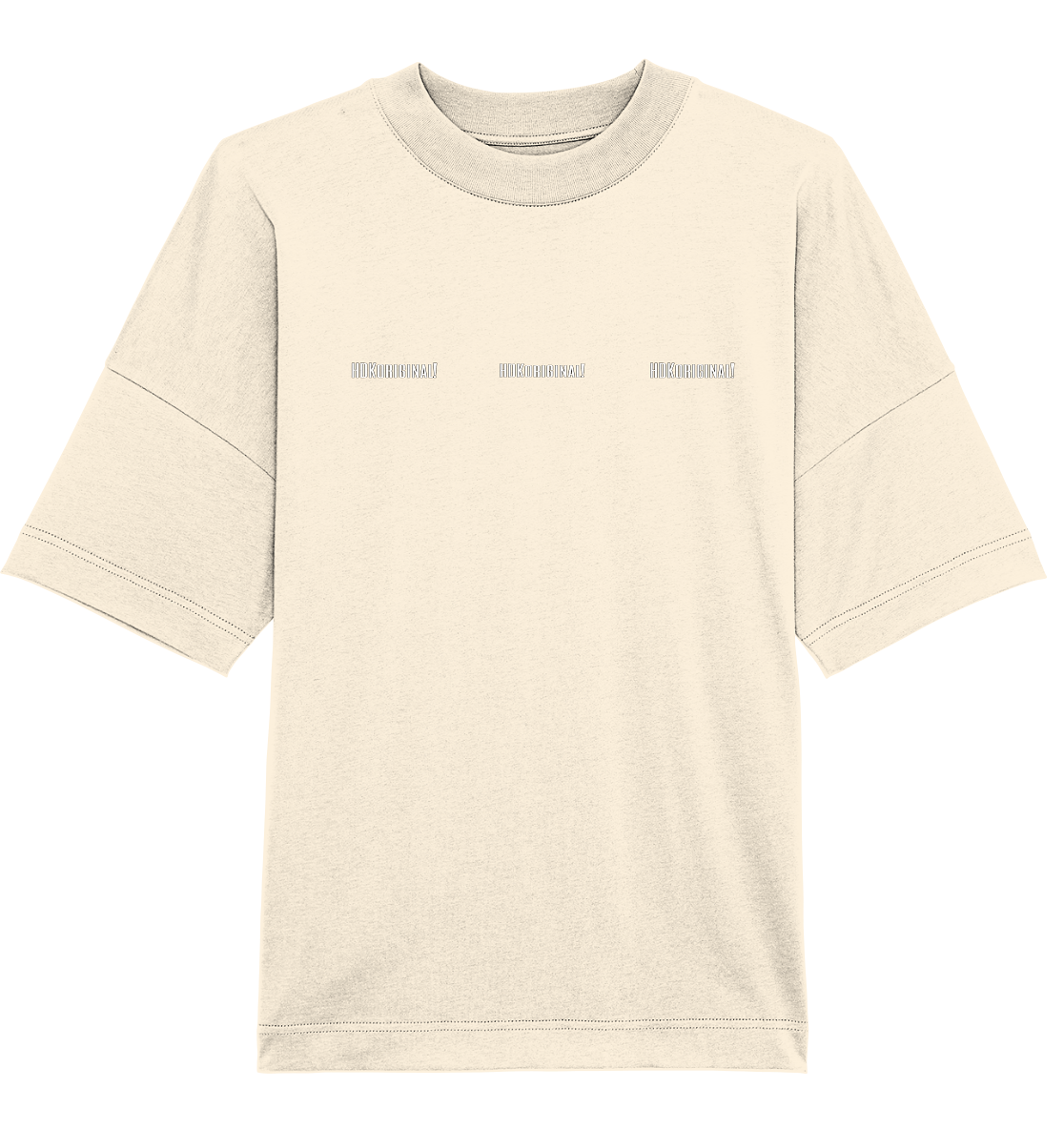 HDKORIGINALHOCH3! - Organic Oversize Shirt