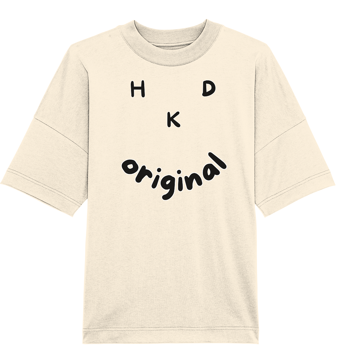 HDKORIGINALSMILE! - Organic Oversize Shirt