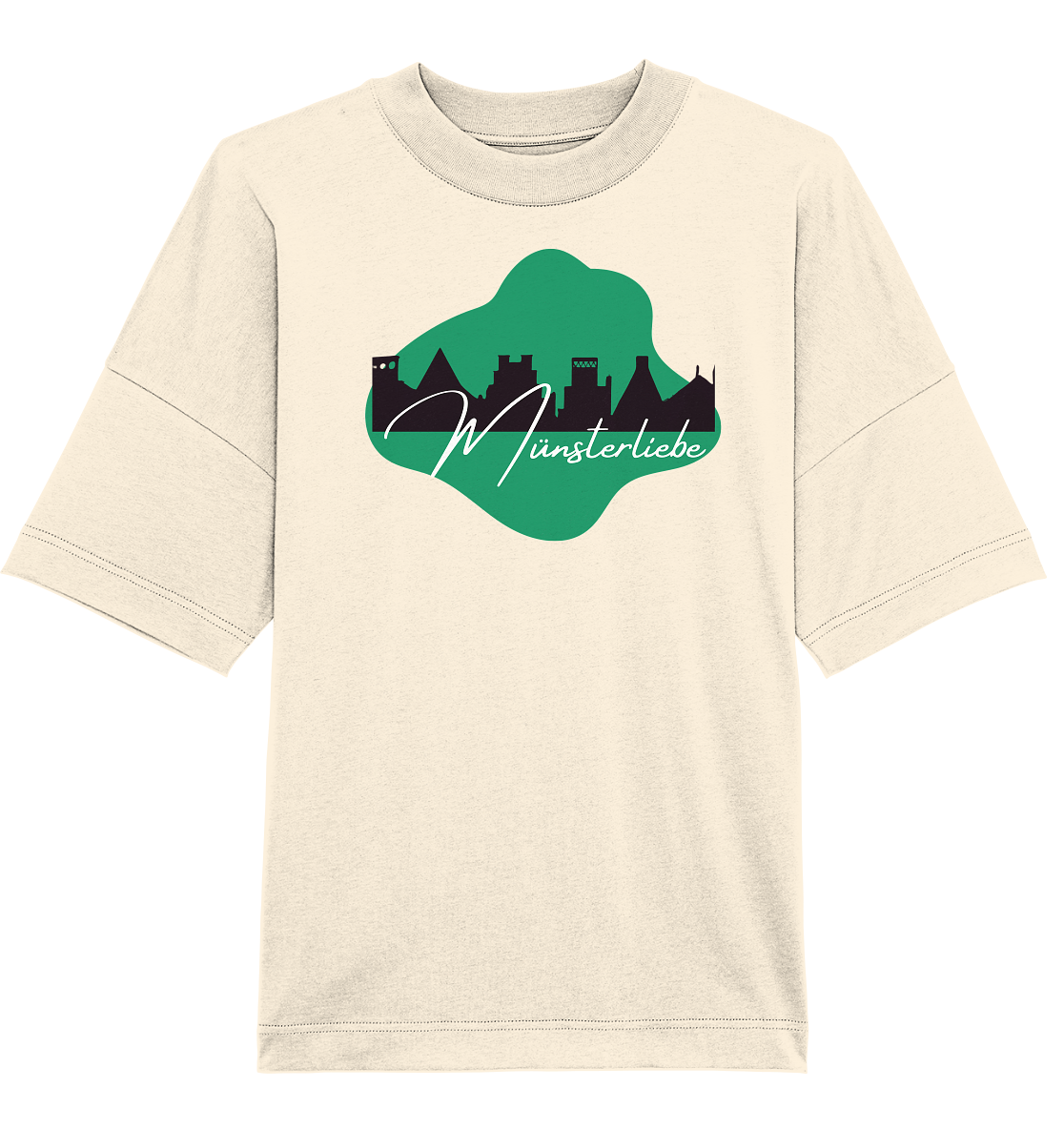 SKYLINEMÜNSTERLIEBE! - Organic Oversize Shirt