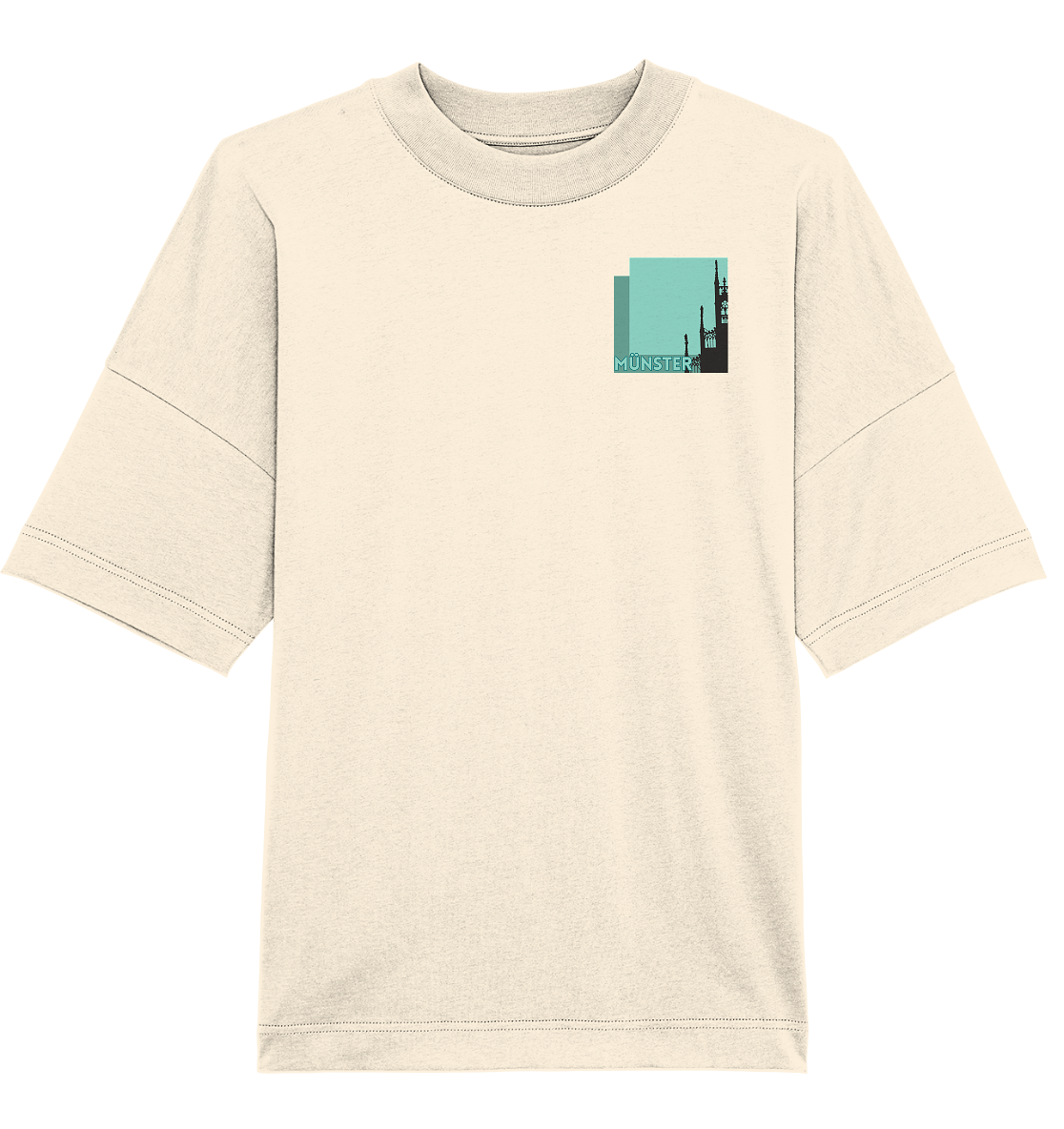 MÜNSTER SILHOUETTE! - Organic Oversize Shirt