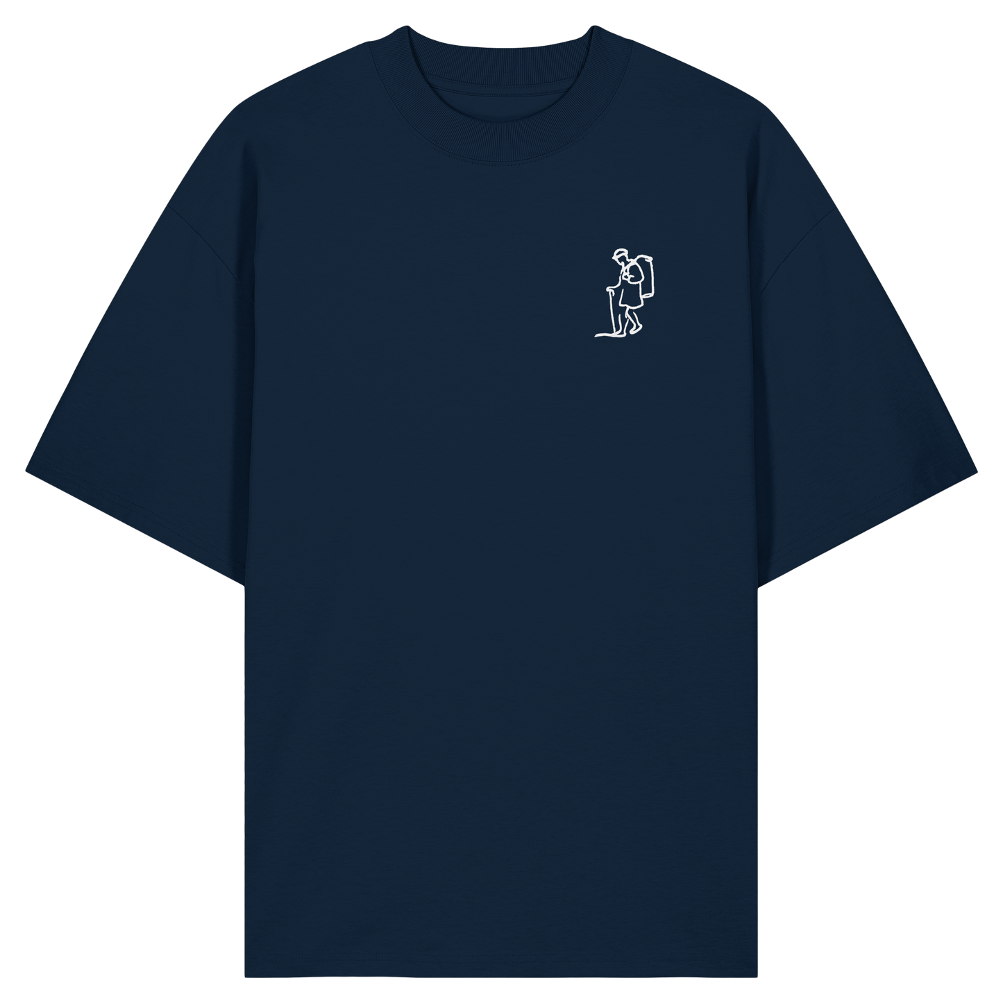 KIEPENKERL! (Stick) - Organic Oversize Shirt
