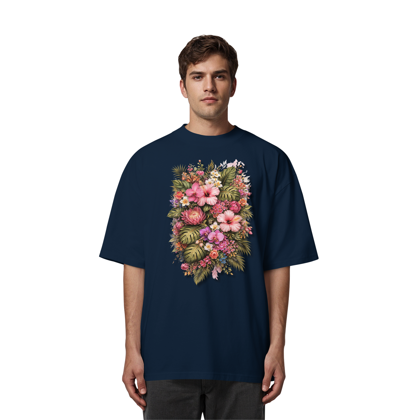 FLOWERPOWER! - Organic Oversize Shirt