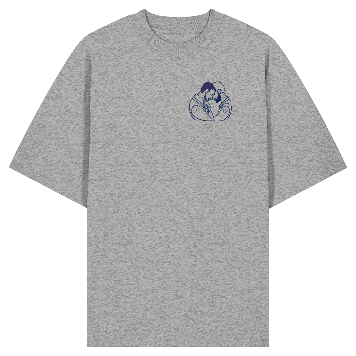 LOVE! - Organic Oversize Shirt