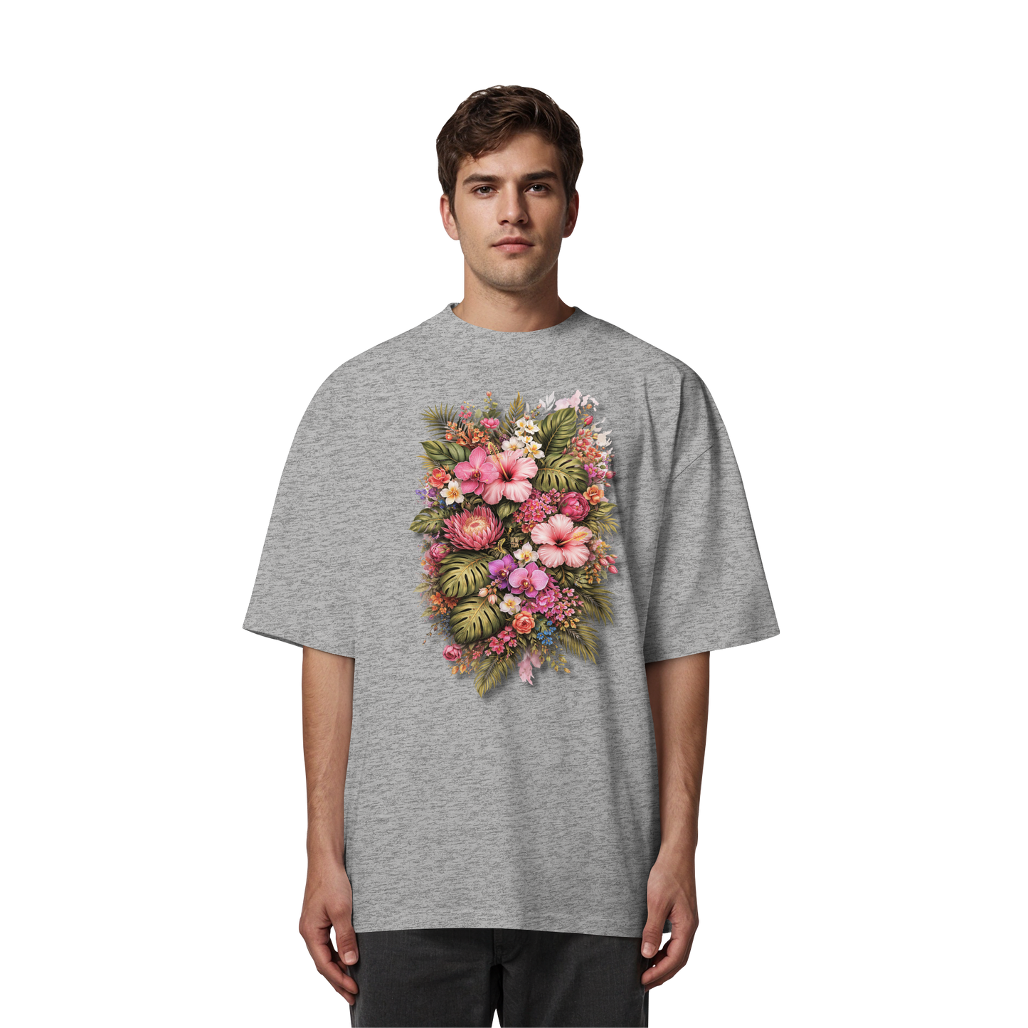FLOWERPOWER! - Organic Oversize Shirt