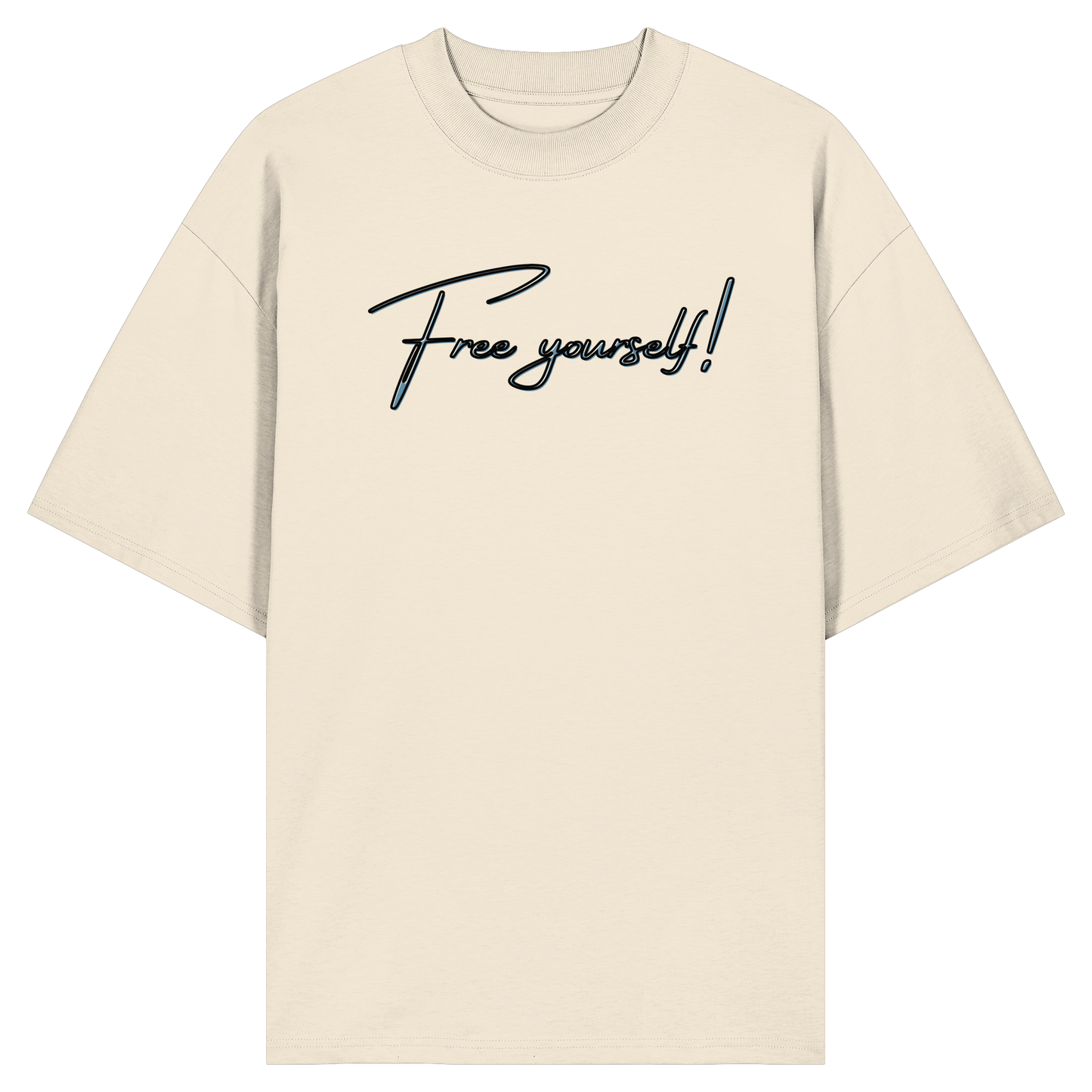 FREEYOURSELF! - Organic Oversize Shirt