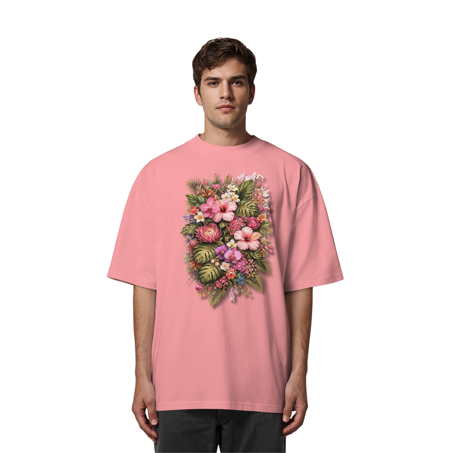 FLOWERPOWER! - Organic Oversize Shirt