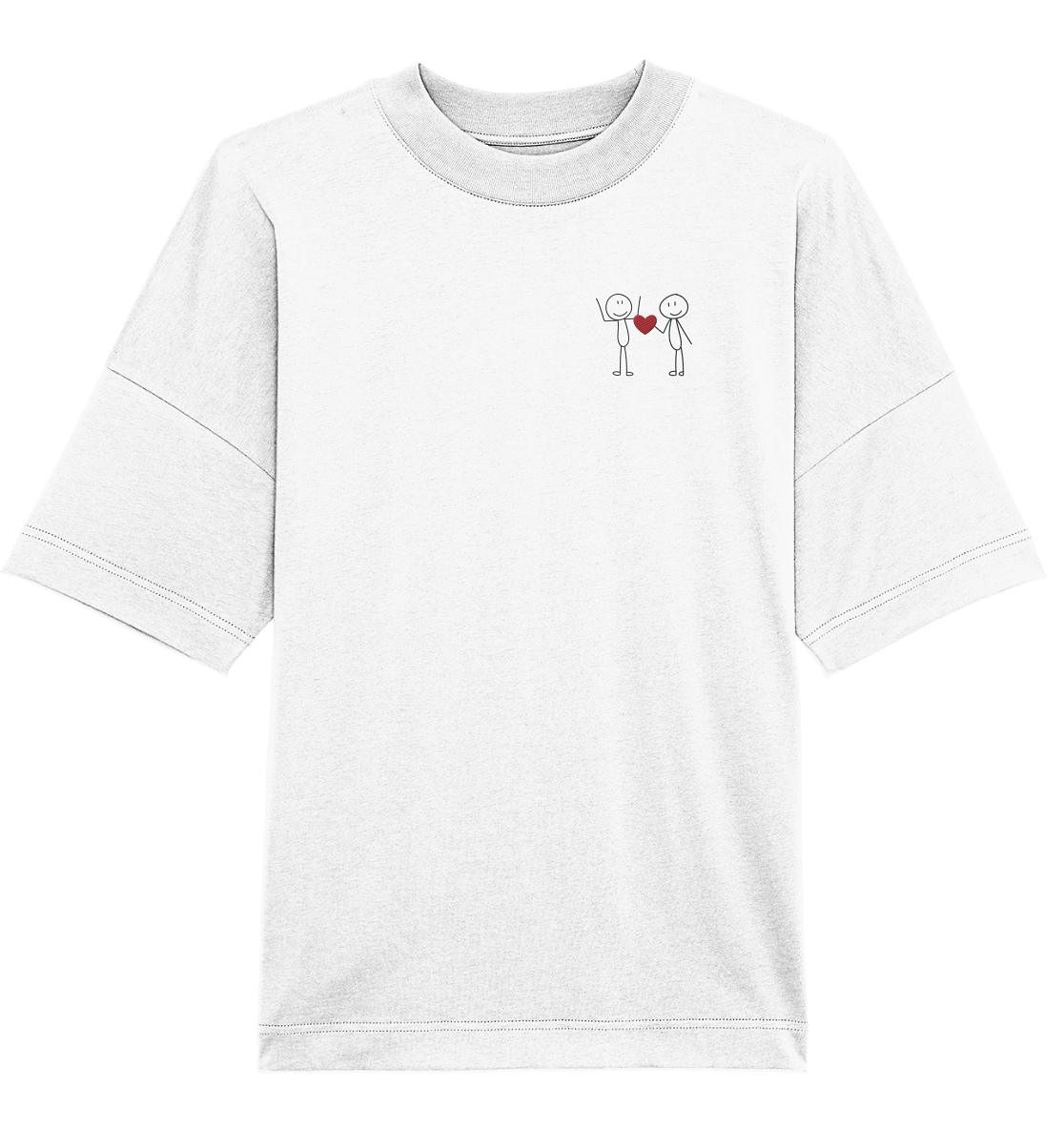 STICKFIGURLOVE! - Organic Oversize T-Shirt (Stick)