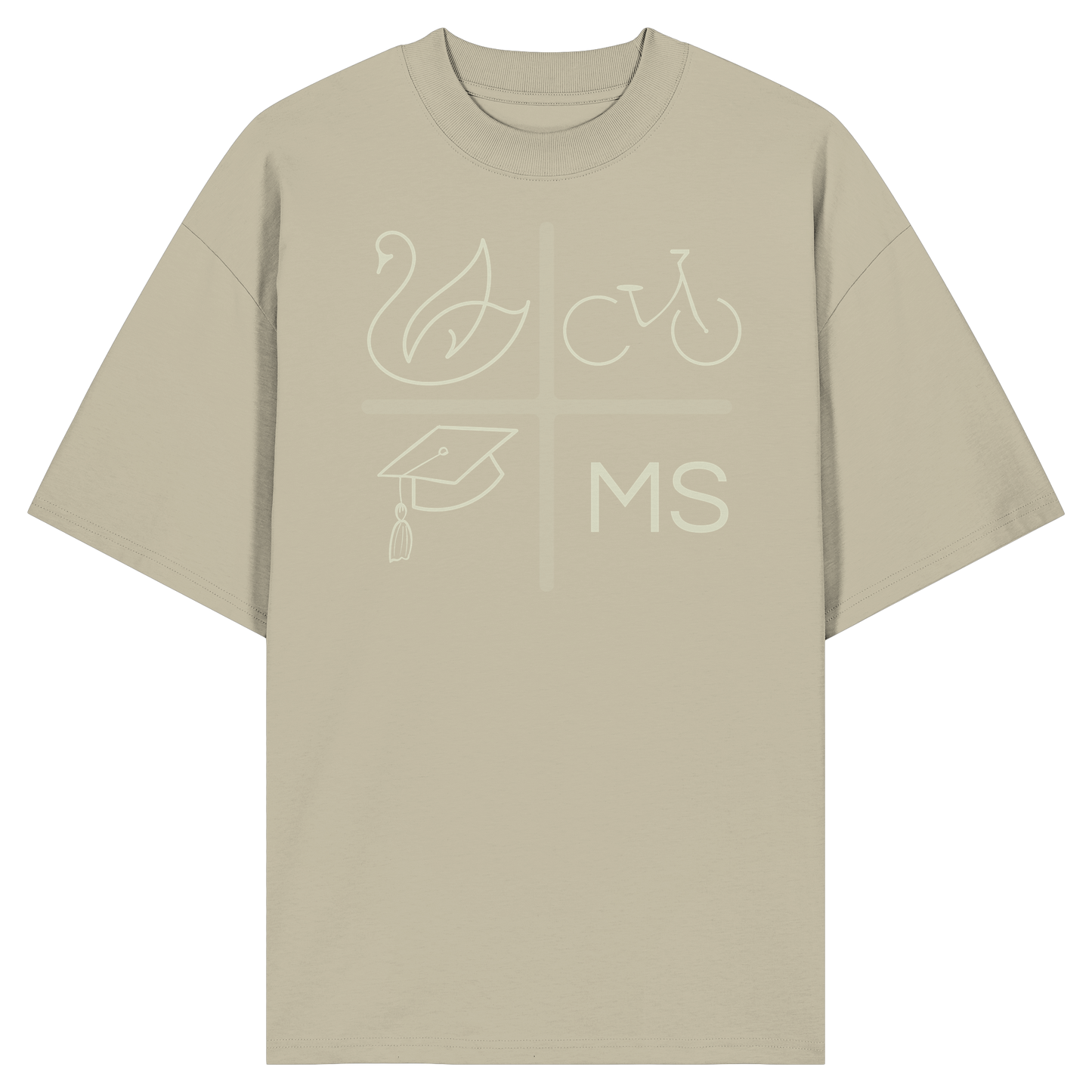 MUENSTERELEMENTS! - Organic Oversize Shirt