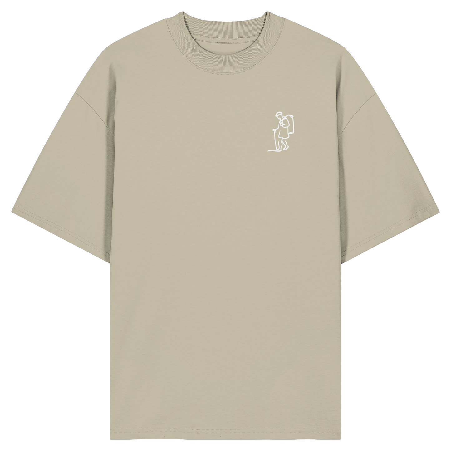 KIEPENKERL! (Stick) - Organic Oversize Shirt