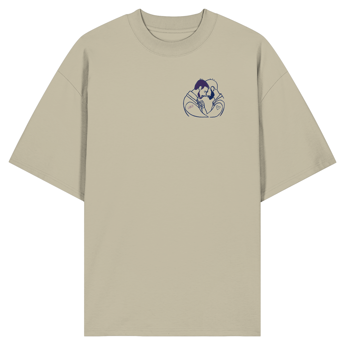 LOVE! - Organic Oversize Shirt