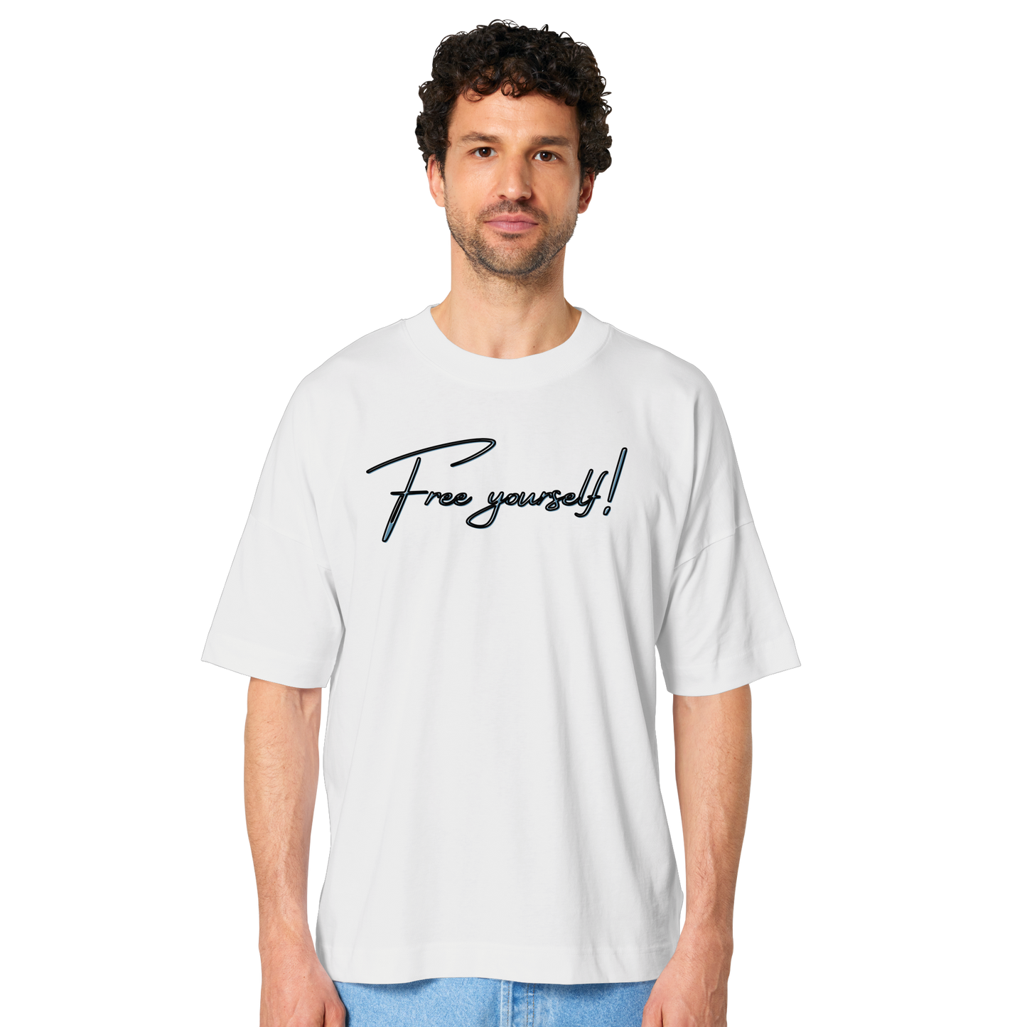 FREEYOURSELF! - Organic Oversize Shirt