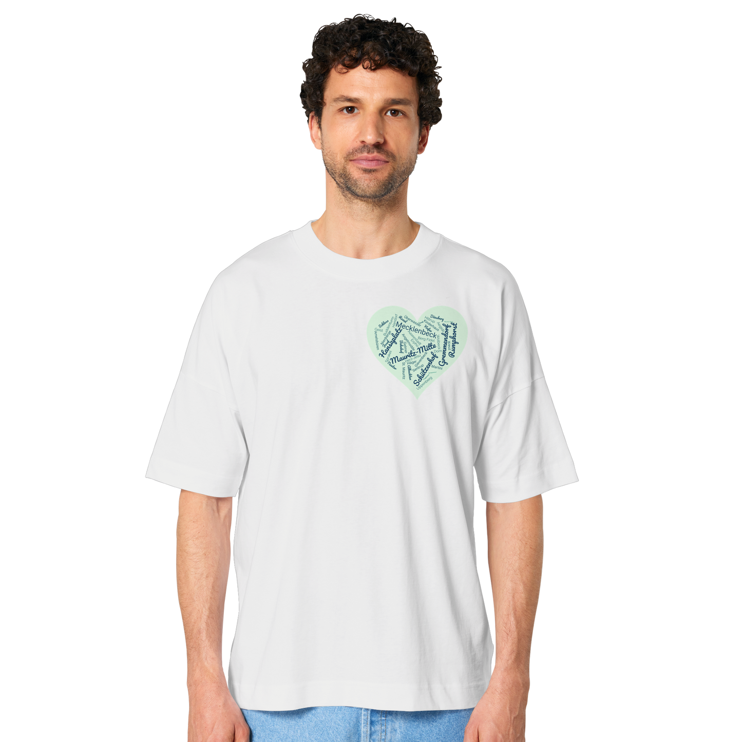 MÜNSTERHEART! - Organic Oversize Shirt