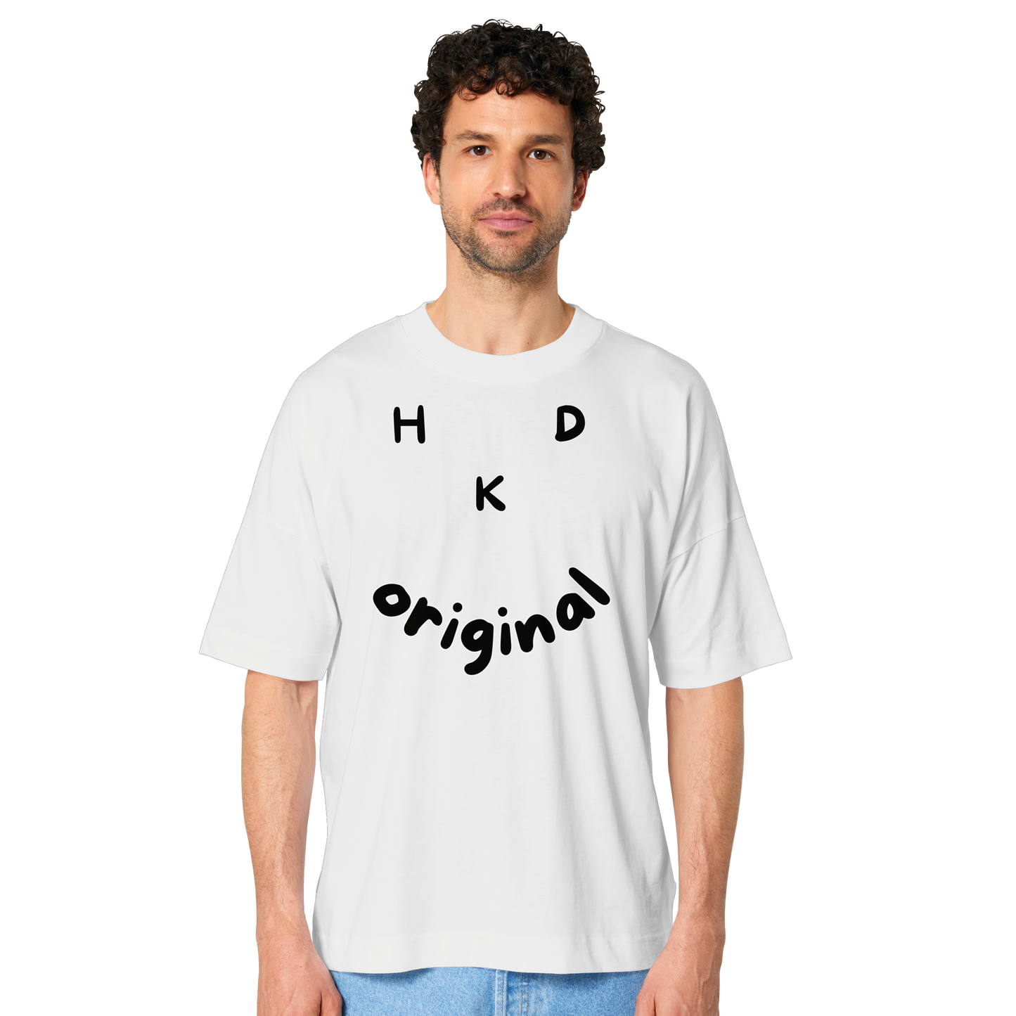 HDKORIGINALSMILE! - Organic Oversize Shirt